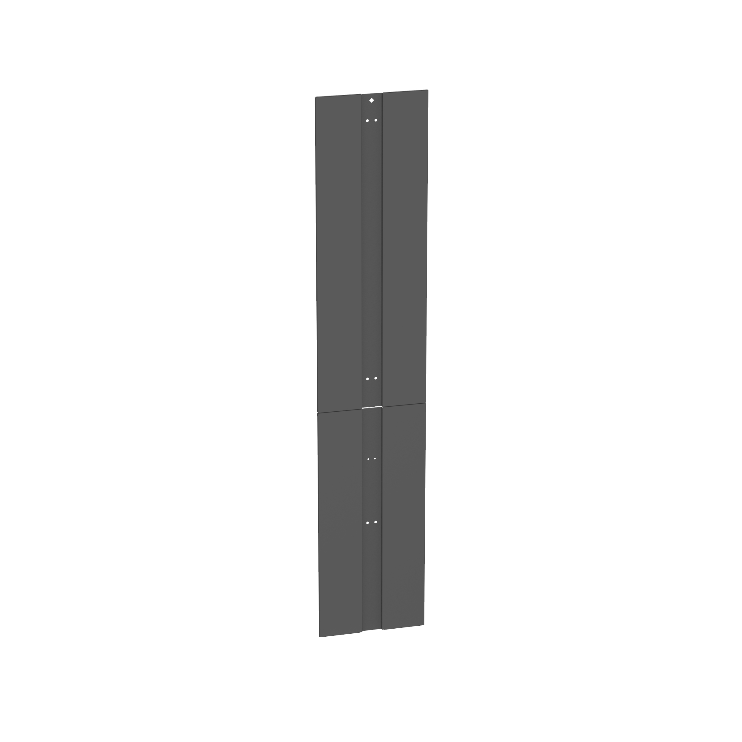 PR2V Yöneticileri için Son Panel, 45 RU, Siyah