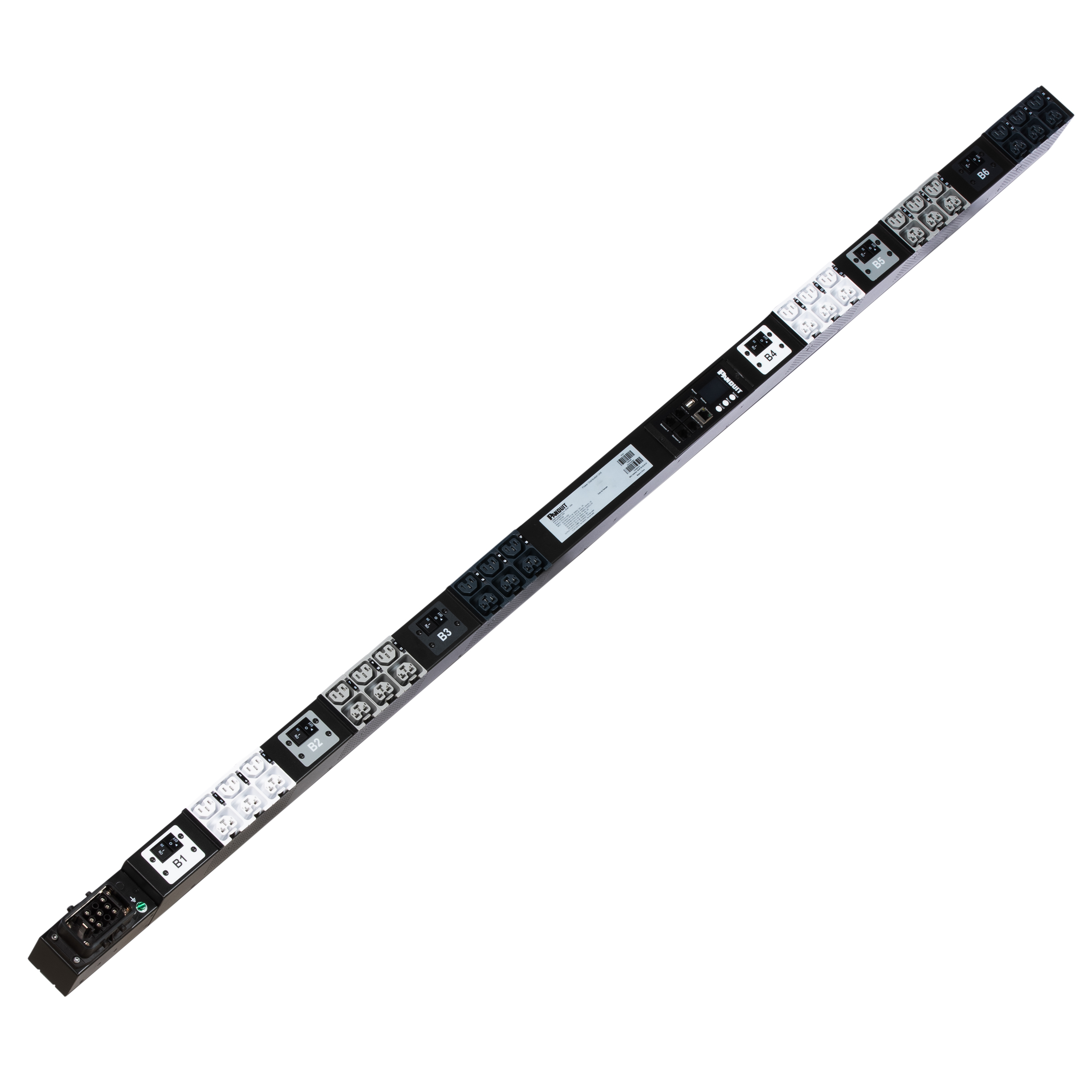 MS Series uPDU. 208V-415V (1PH or 3PH). Cord sold seperately.