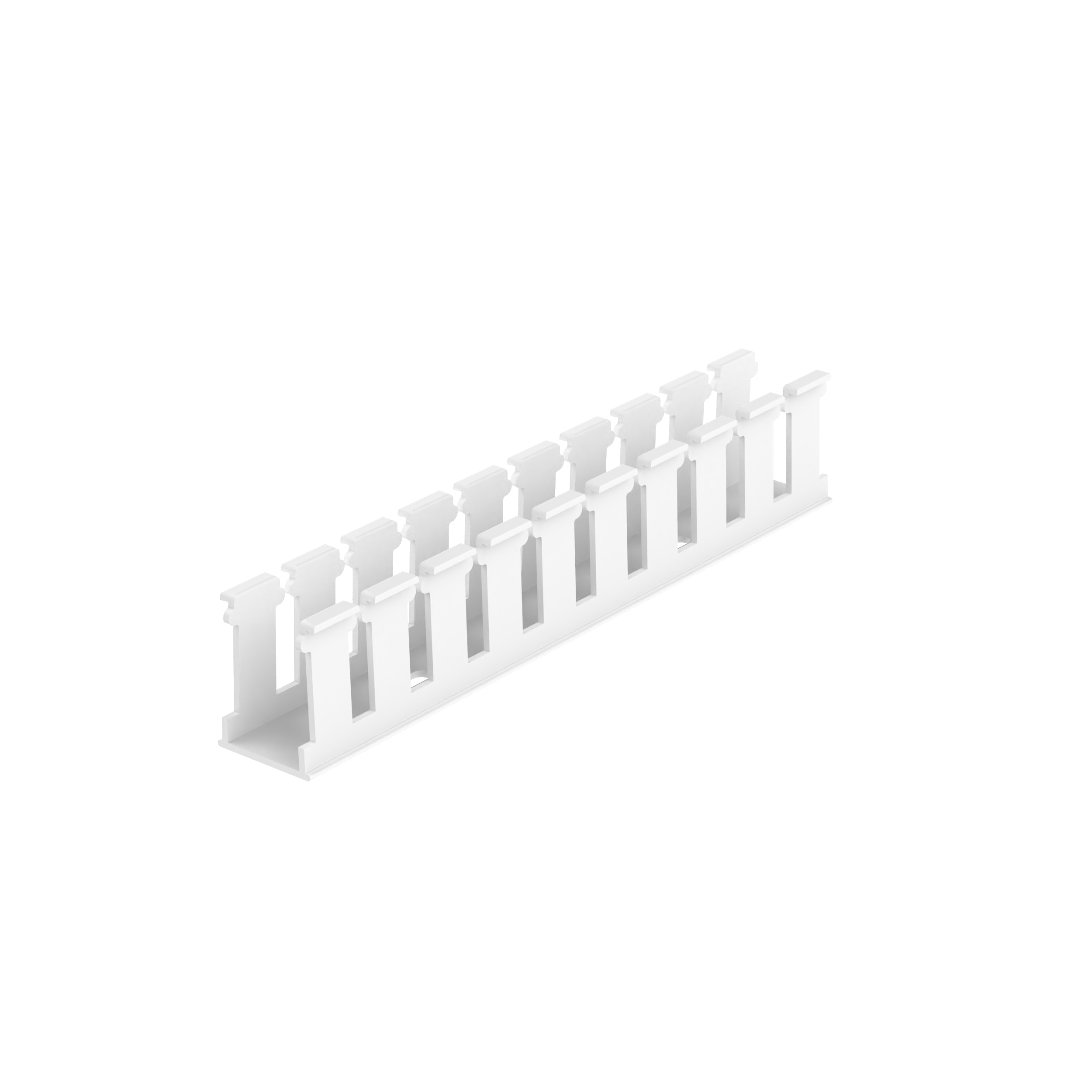 Geniş Yuvalı Kablo Kanalı, Beyaz, Halojen İçermeyen PPO, 29x41.1mm, 6'lı Paket