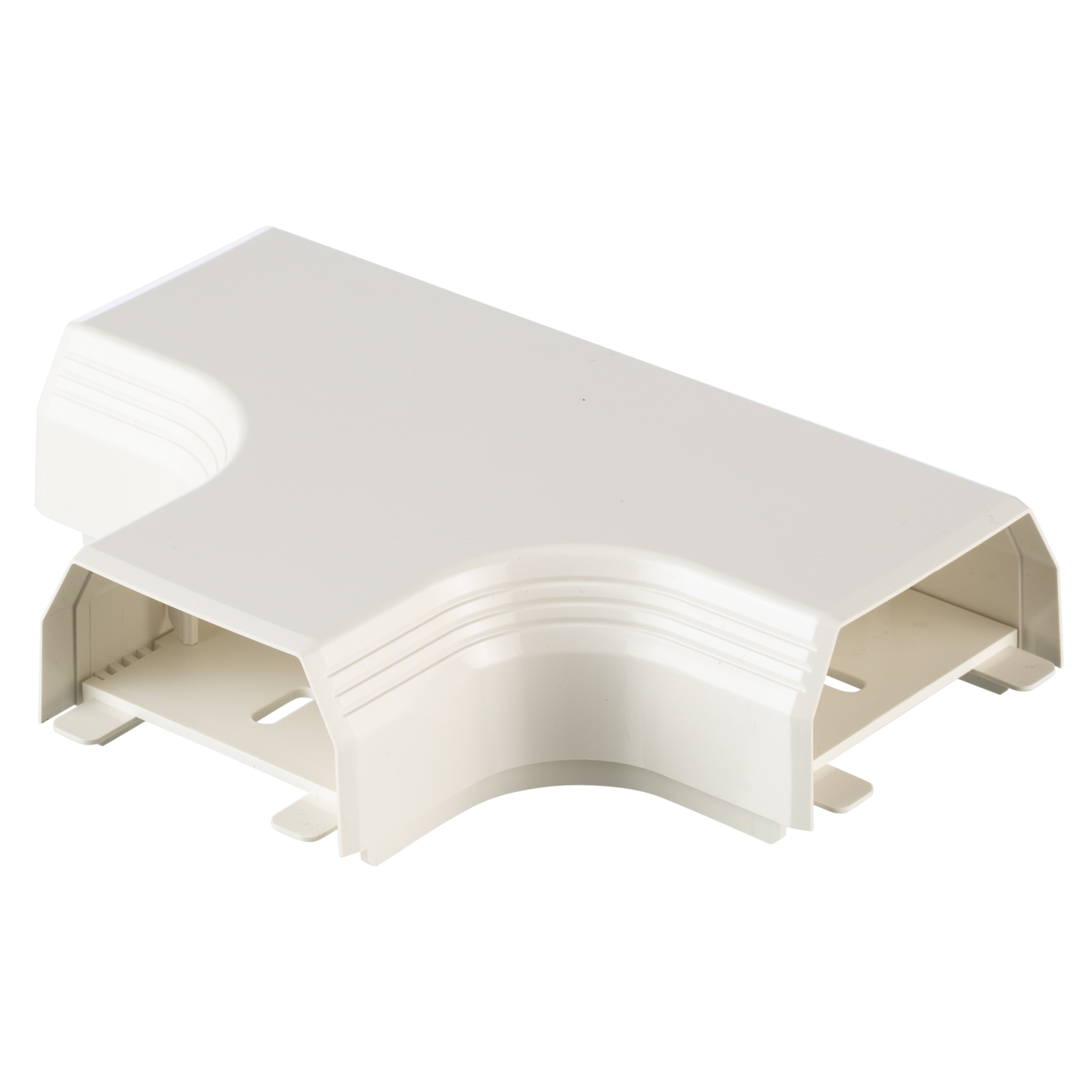 Surface Raceway, T-45 Tee Fitting, White