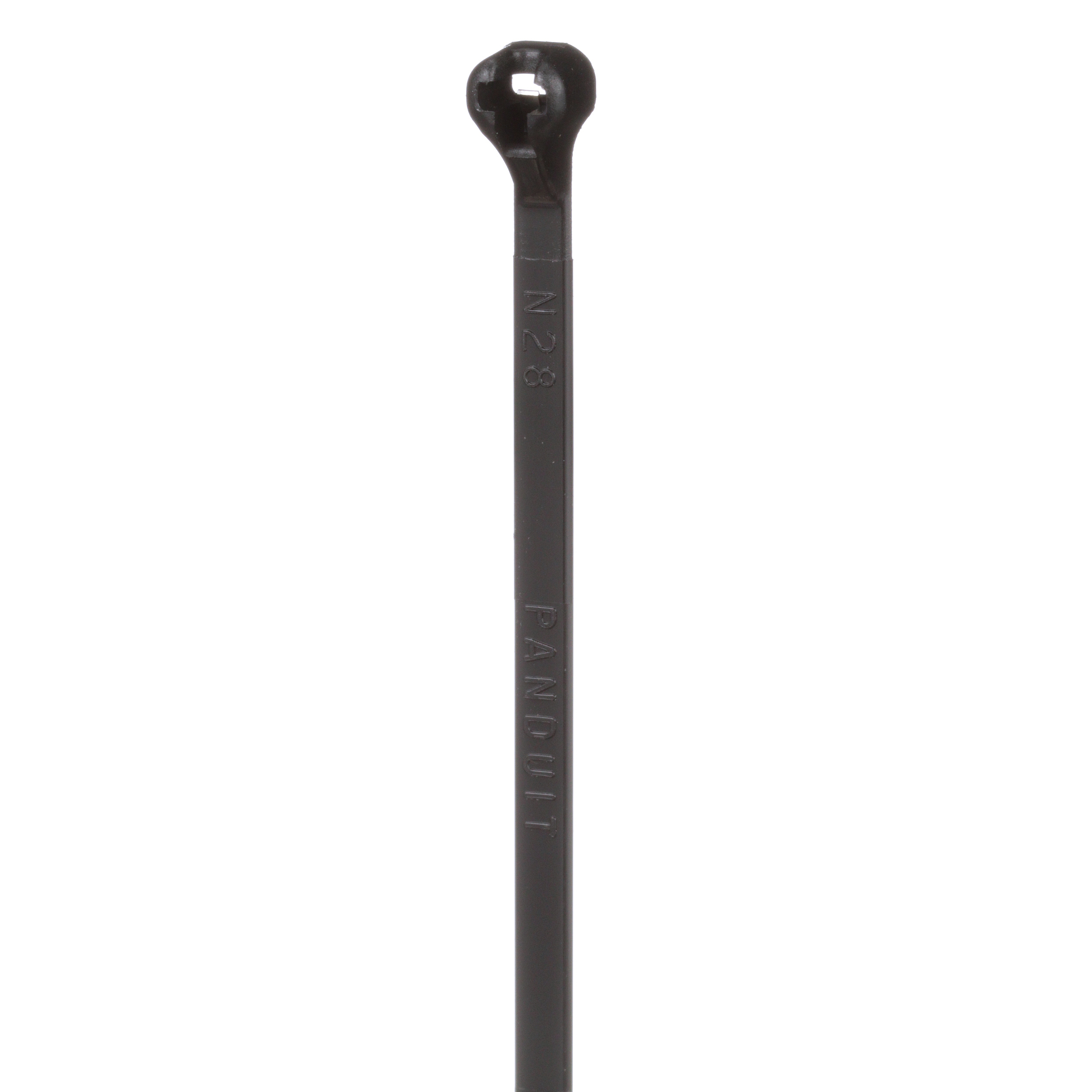 Çıtçıtlı Kablo Bağı, Siyah, UV PA6.6, 102x2.4mm, 80N, 100'lü Paket