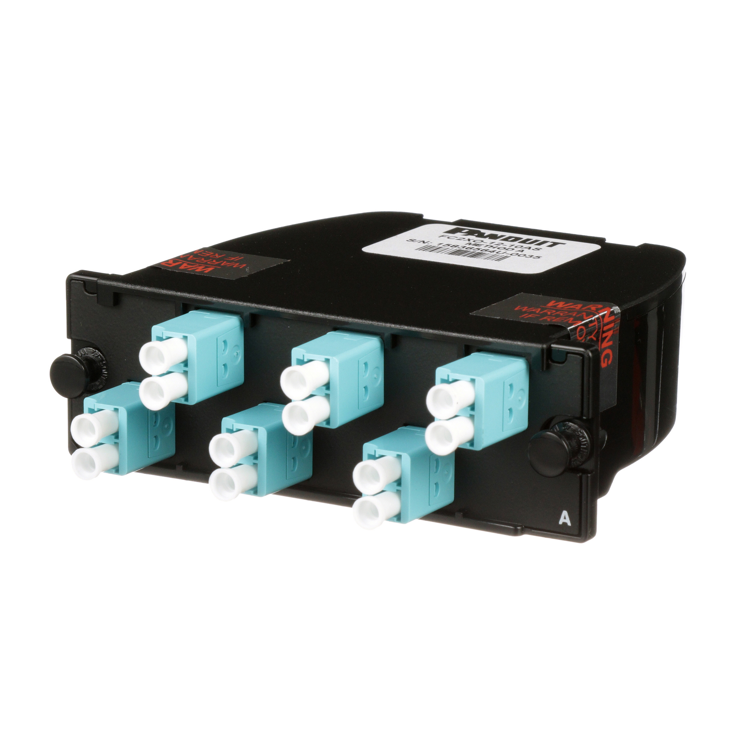 MPO-LC Fiber Kaset OM3, 12 Fiber, Değiştirilmiş Yöntem A, Opt IL