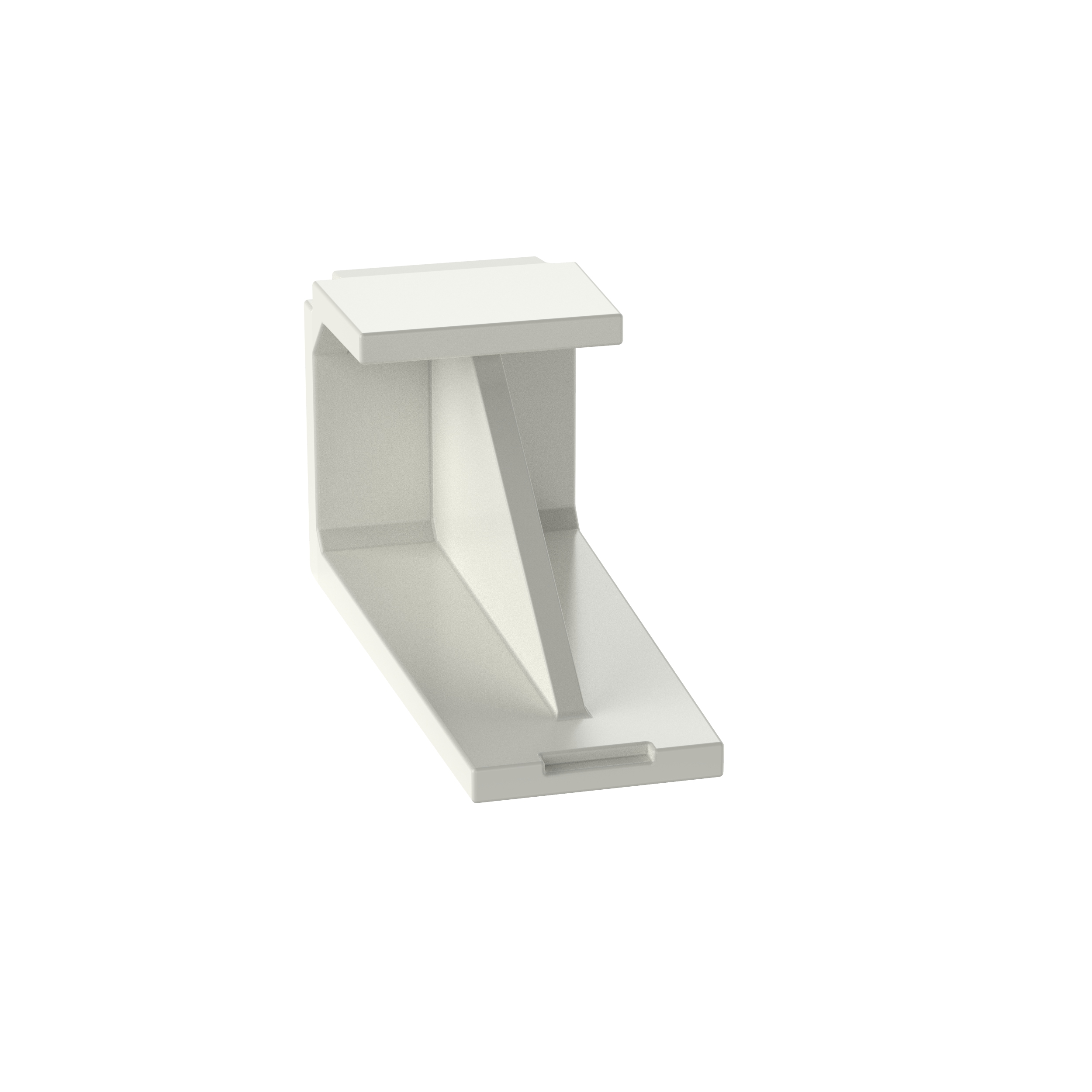 Mini-Com® Boş Modül, 1 Port, Krem Beyazı
