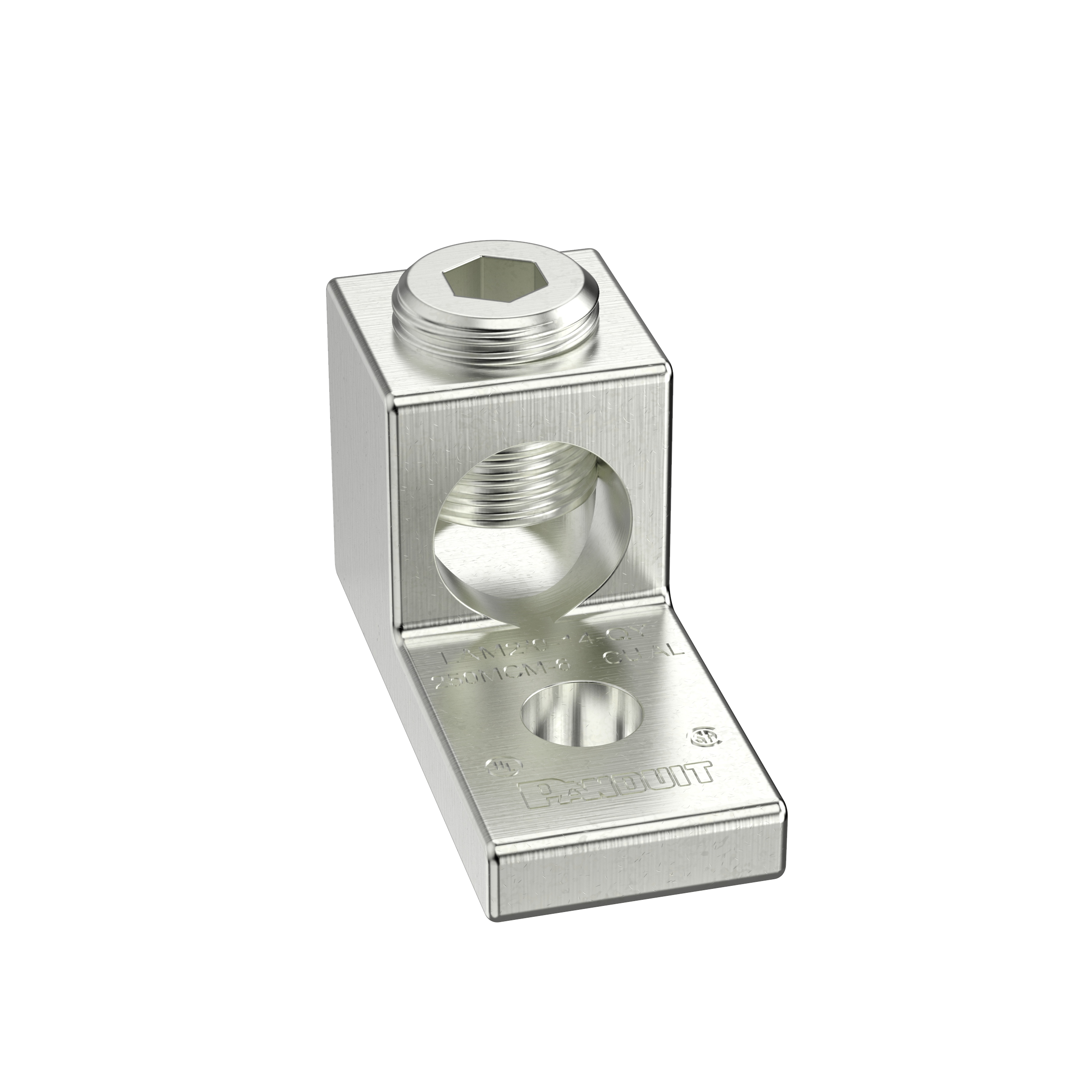Cosse alu 1 trou 14-2/0 AWG