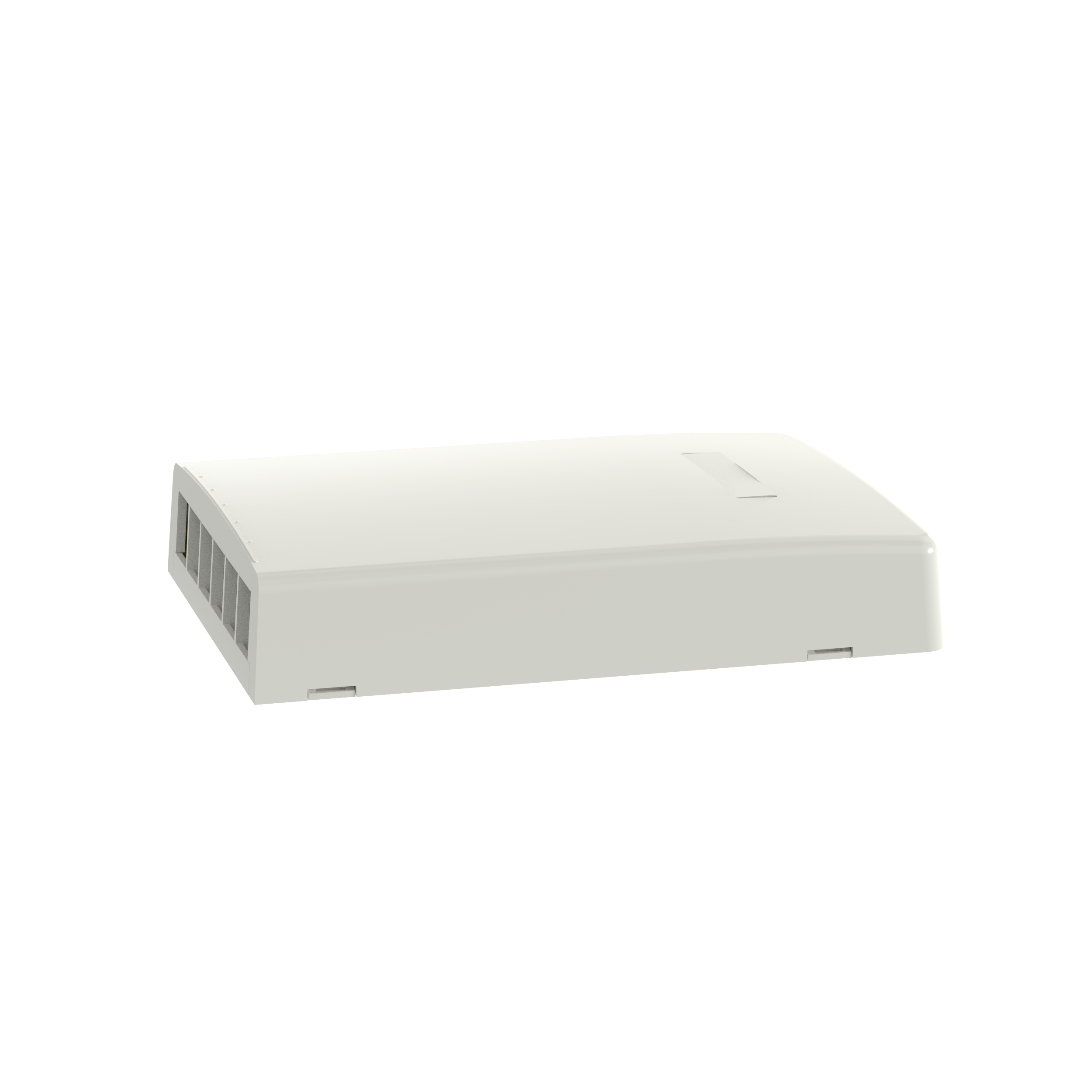 NetKey® Surface Mount Box, 6 Port, White