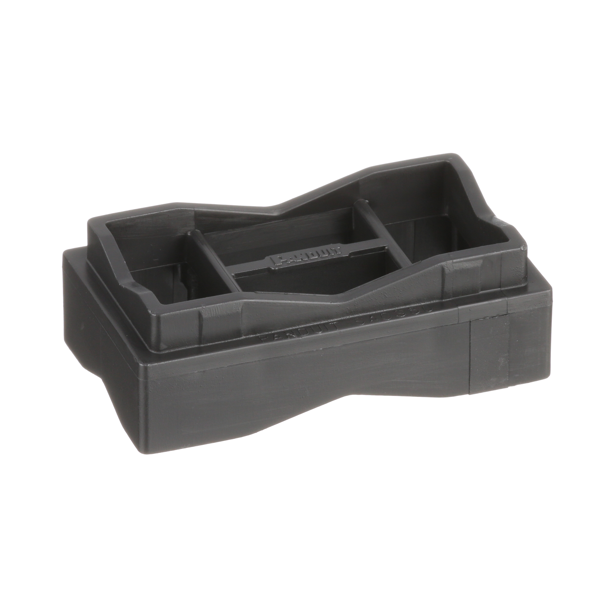 Cable Spacer, Black, UV PP, Cable Tie, 52.8x29.5mm, PK200