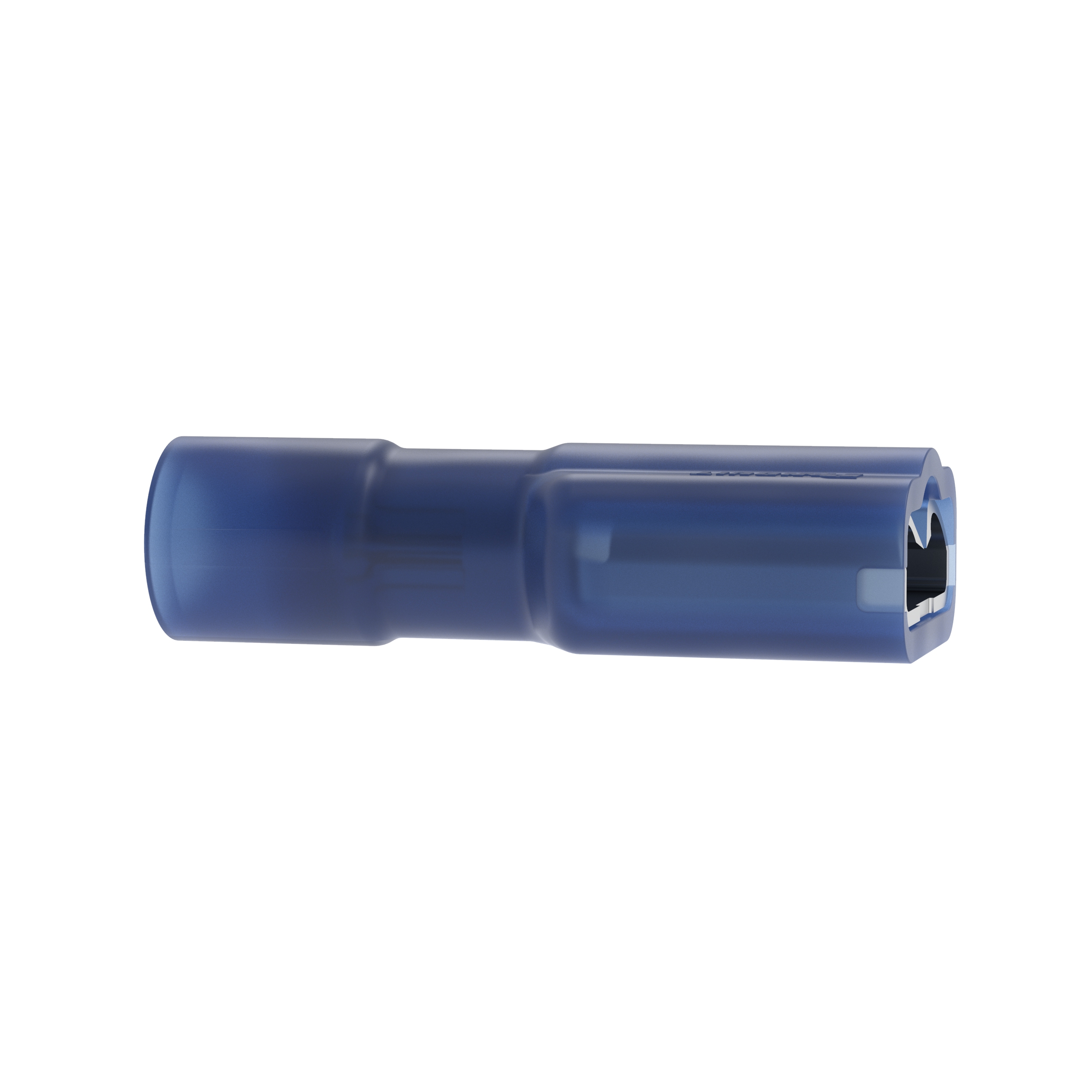 Kesici Terminal, Mavi, 1.5-2.5mm² Kablo, 6.3 x 0.8 mm Levha, 100'lü Paket