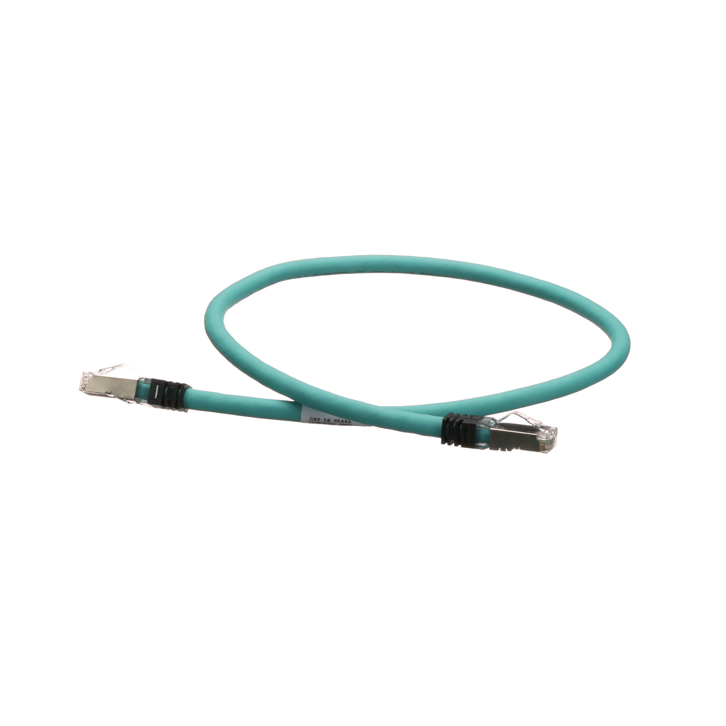 Industrial Cat 5e Shielded 600 V Patch Cord, 0.6m