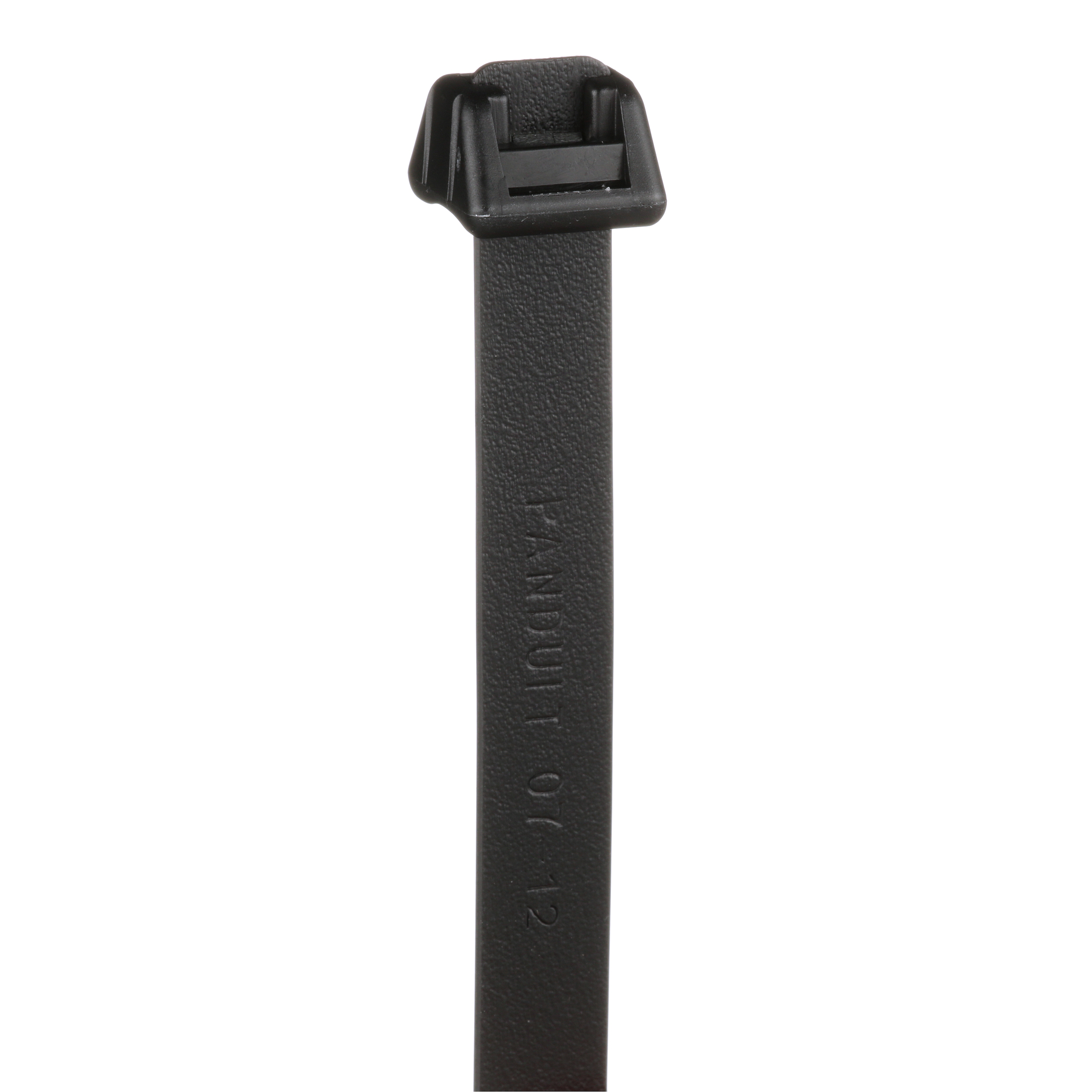 Dura-Ty Cable Tie, Blk,Acetal,UV, 1219x12.7mm,1112N, PK100