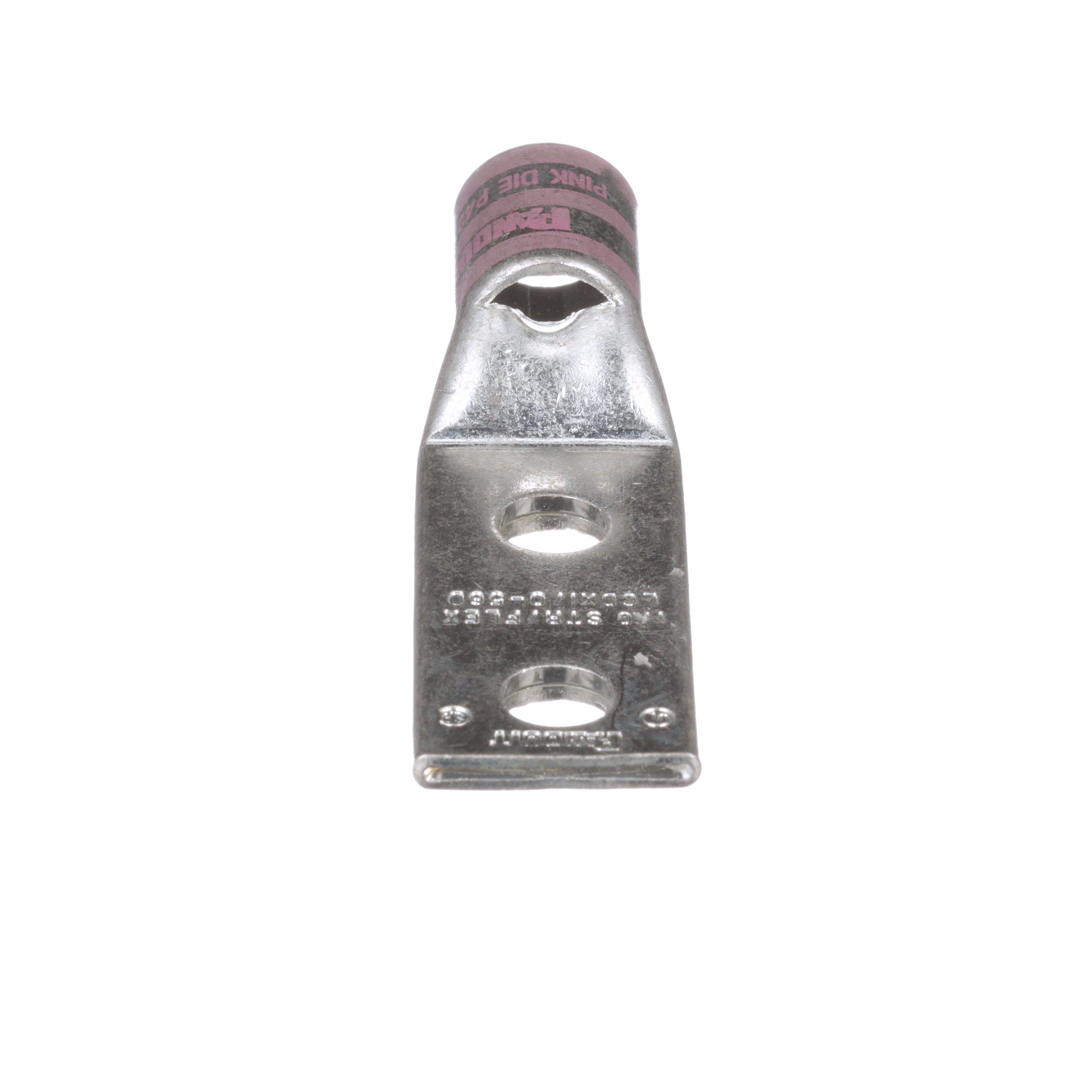 CuLugF,2Hole,1/0AWG,5/16,1PKG10"