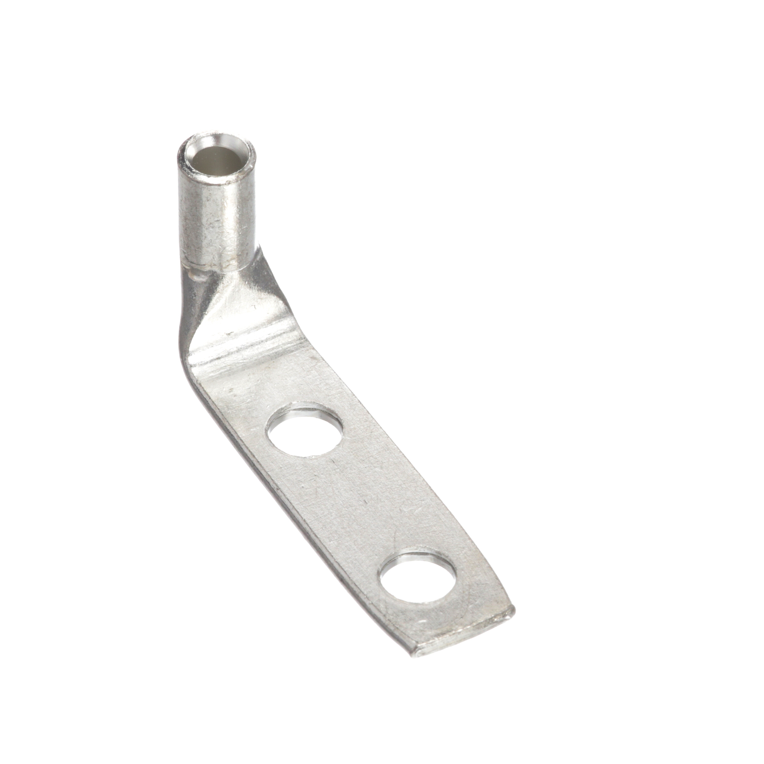 Comp Lug, Nikel/Gümüş Kaplı Bakır, 10 AWG, Bir 1/4 inç Somun, 50'li Paket