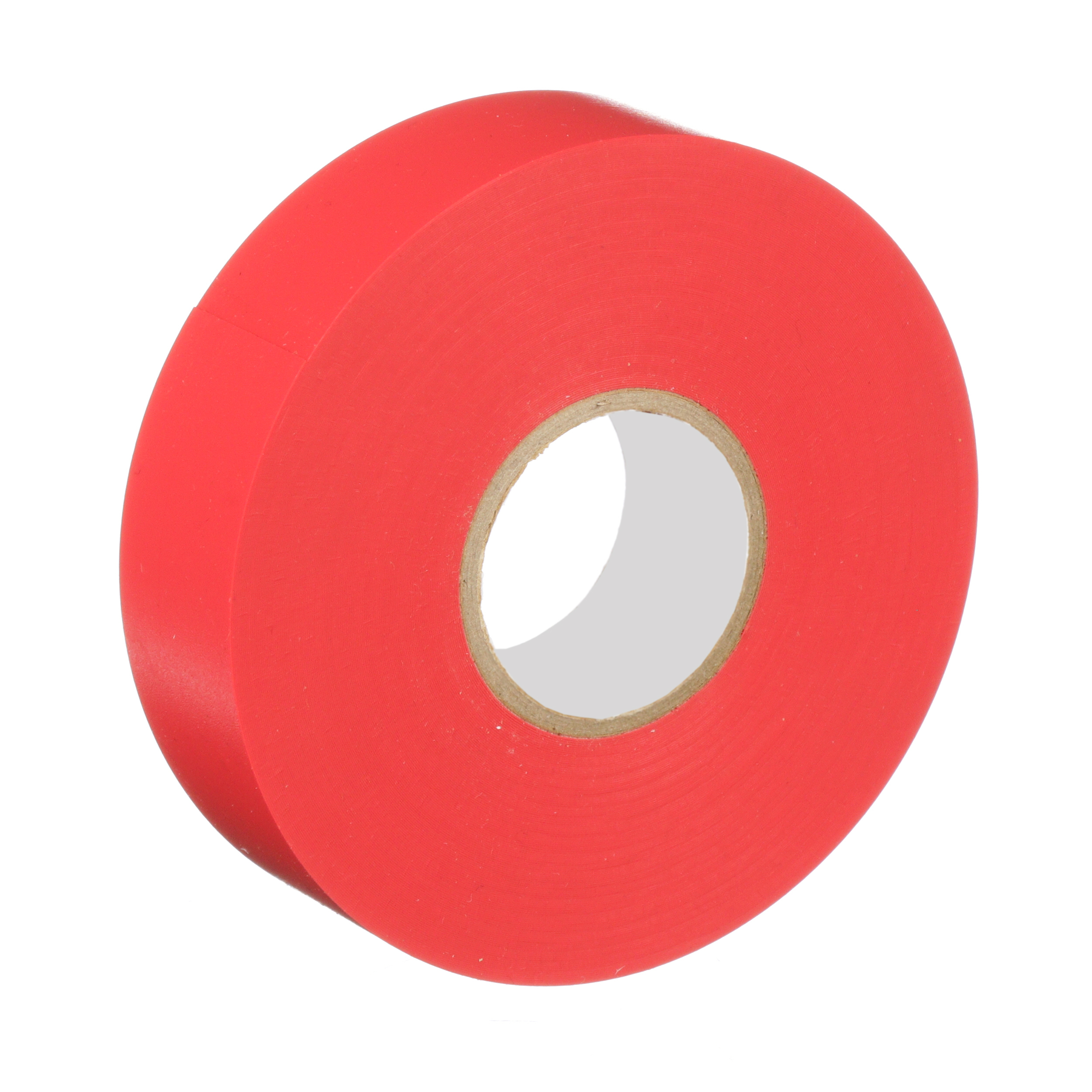 Elektrik Bandı, Kırmızı, PVC, Profesyonel Kalite, 19mm, 0.18mm, Paket 1