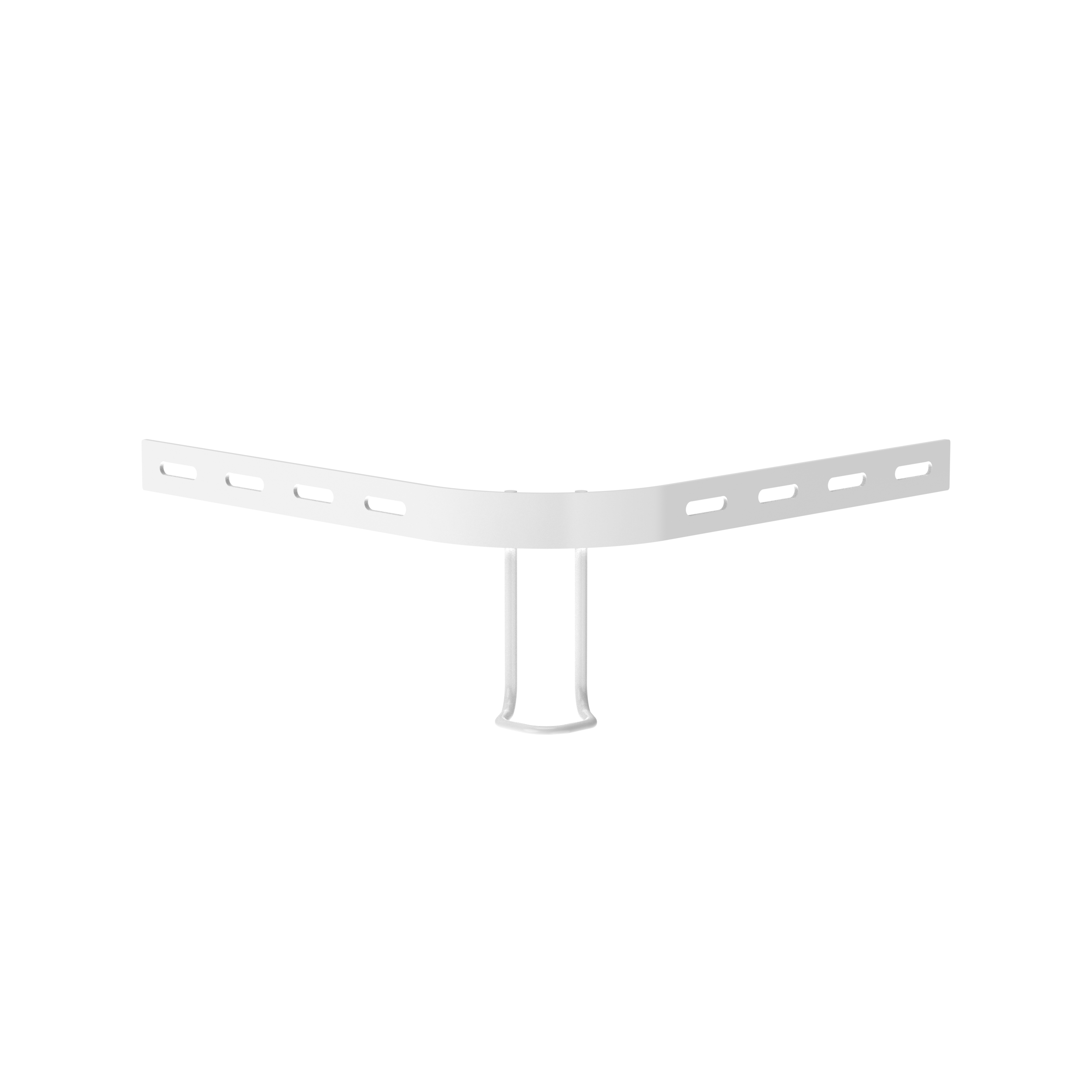 Narrow Bottom Waterfall, WH, Panduit Wire Basket