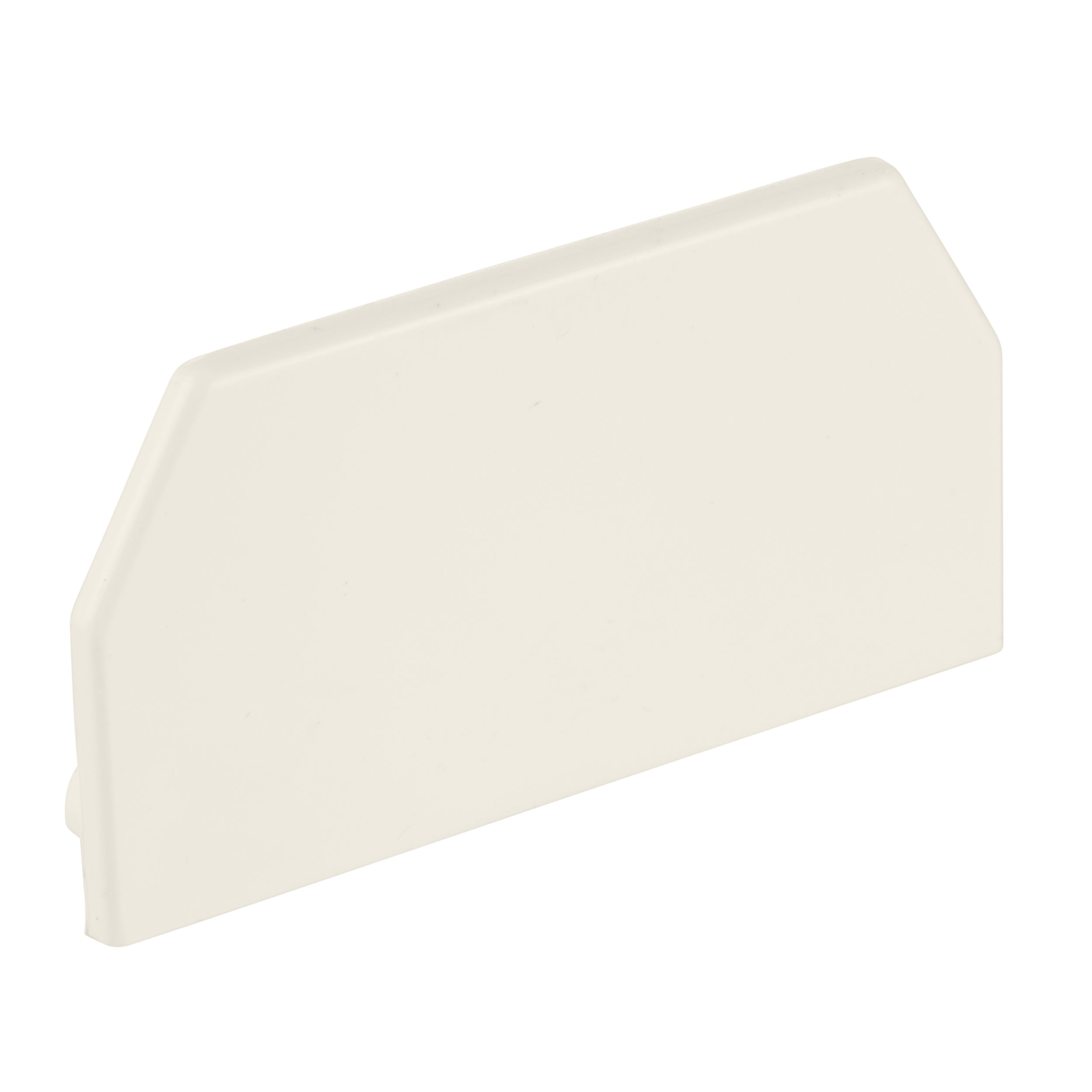 The T-45 End Cap is designed to cap off the end of the raceway. It is White