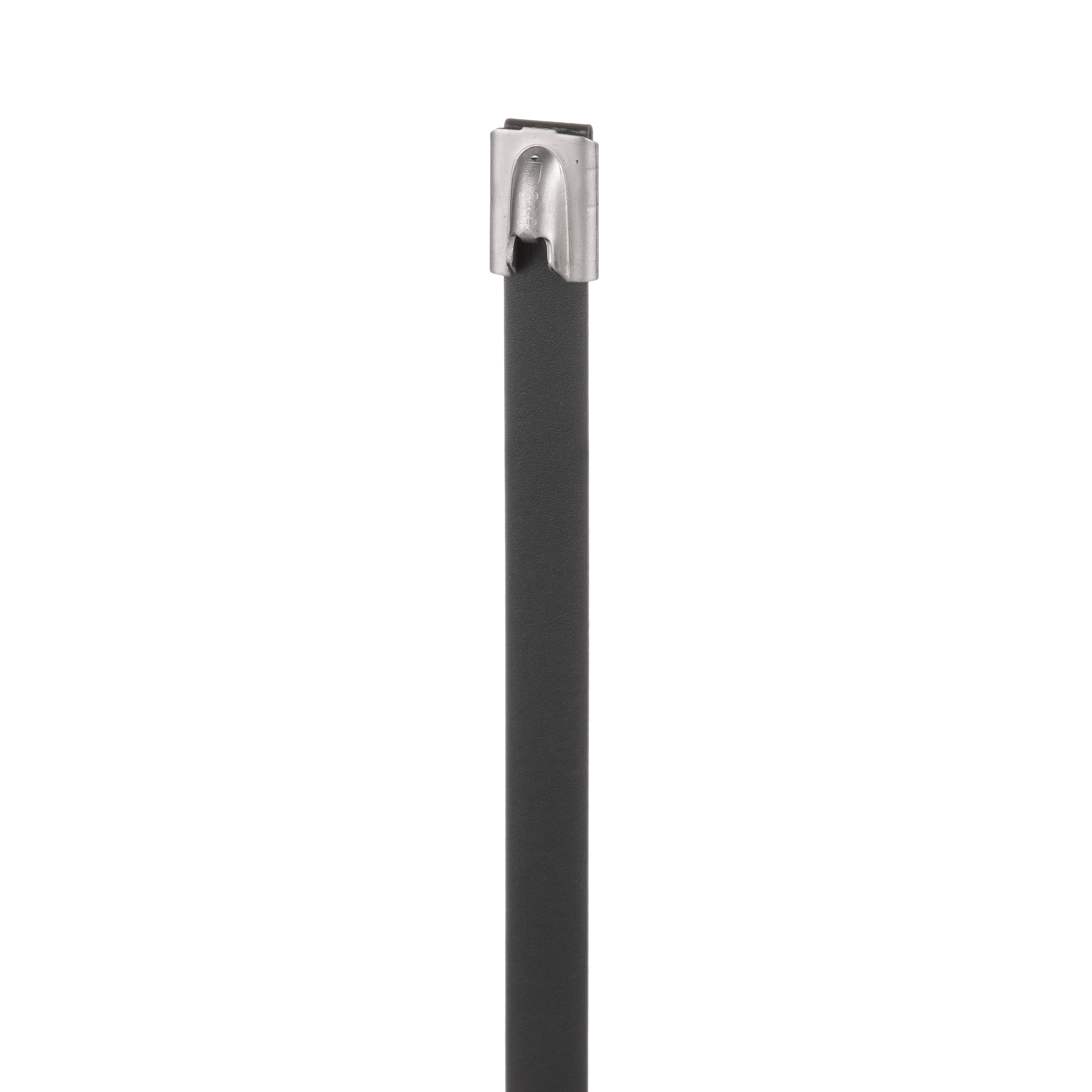 Kablo Bağı, PET Kaplı Paslanmaz Çelik 316, Siyah, 51x8.1mm, 50'li Paket