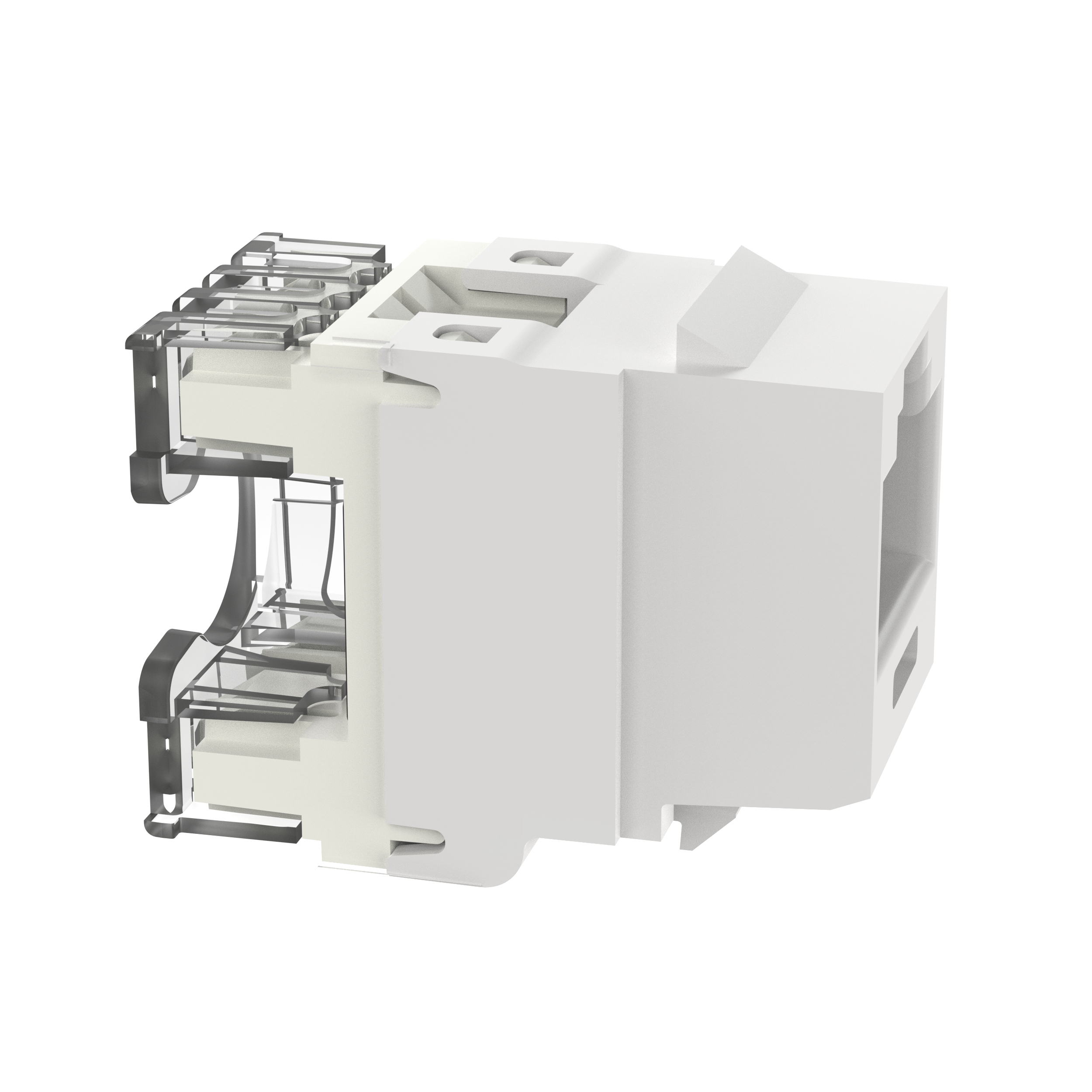 Keystone Cat 6 Çıkış Jakı, Arktik Beyaz