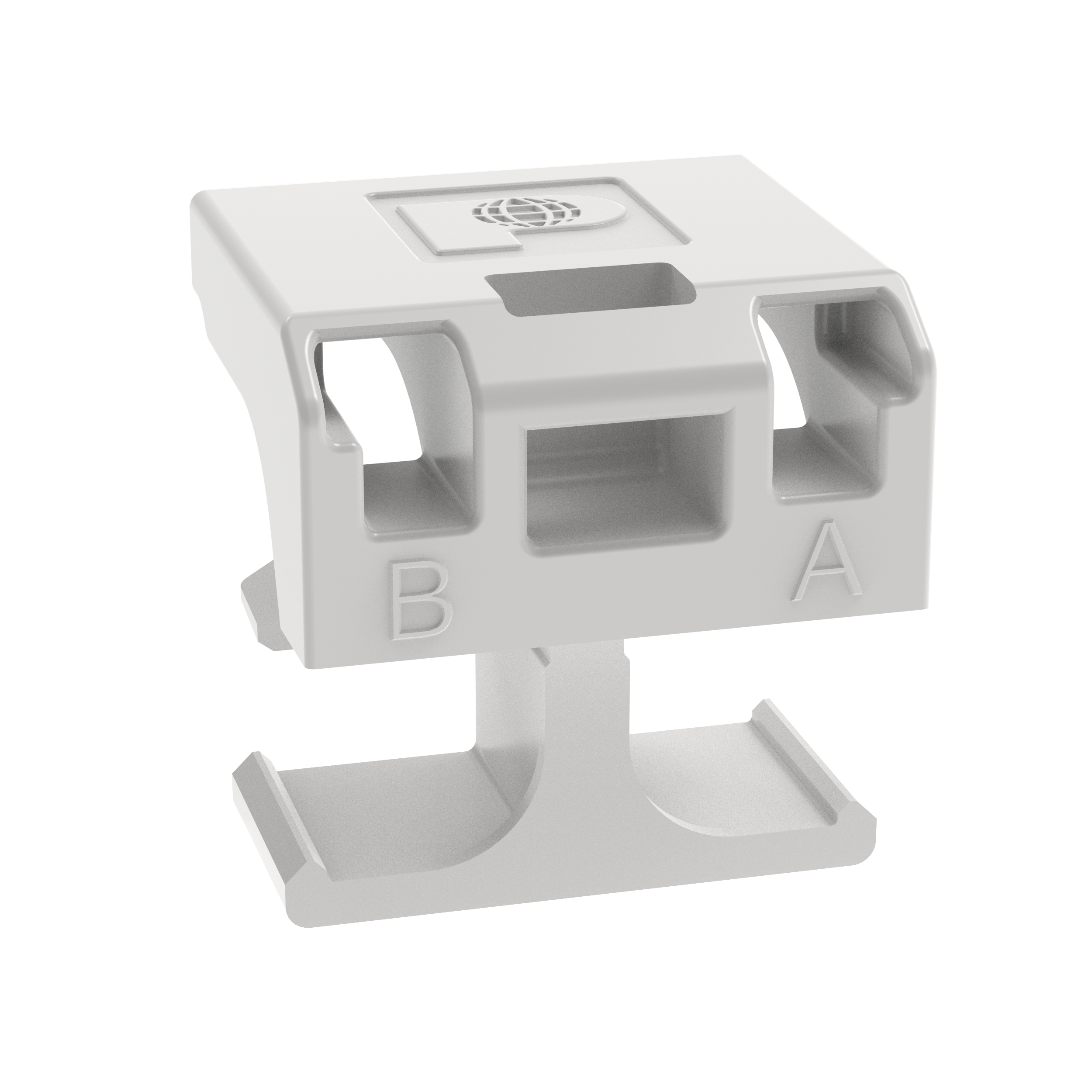 LC Lock-In Duplex Clip, 10 Count