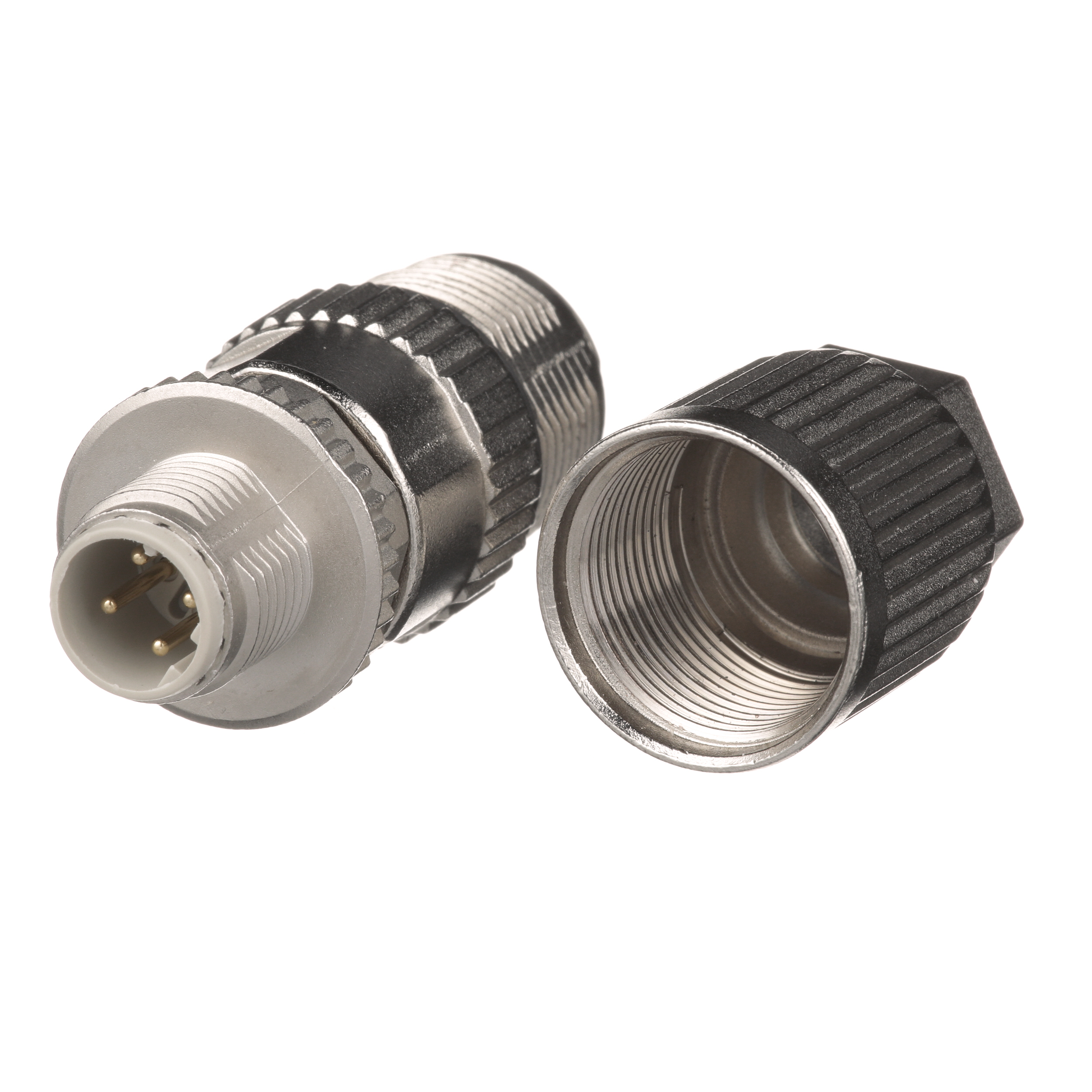 Industrial M12 D-Code Field Term Modular Plug