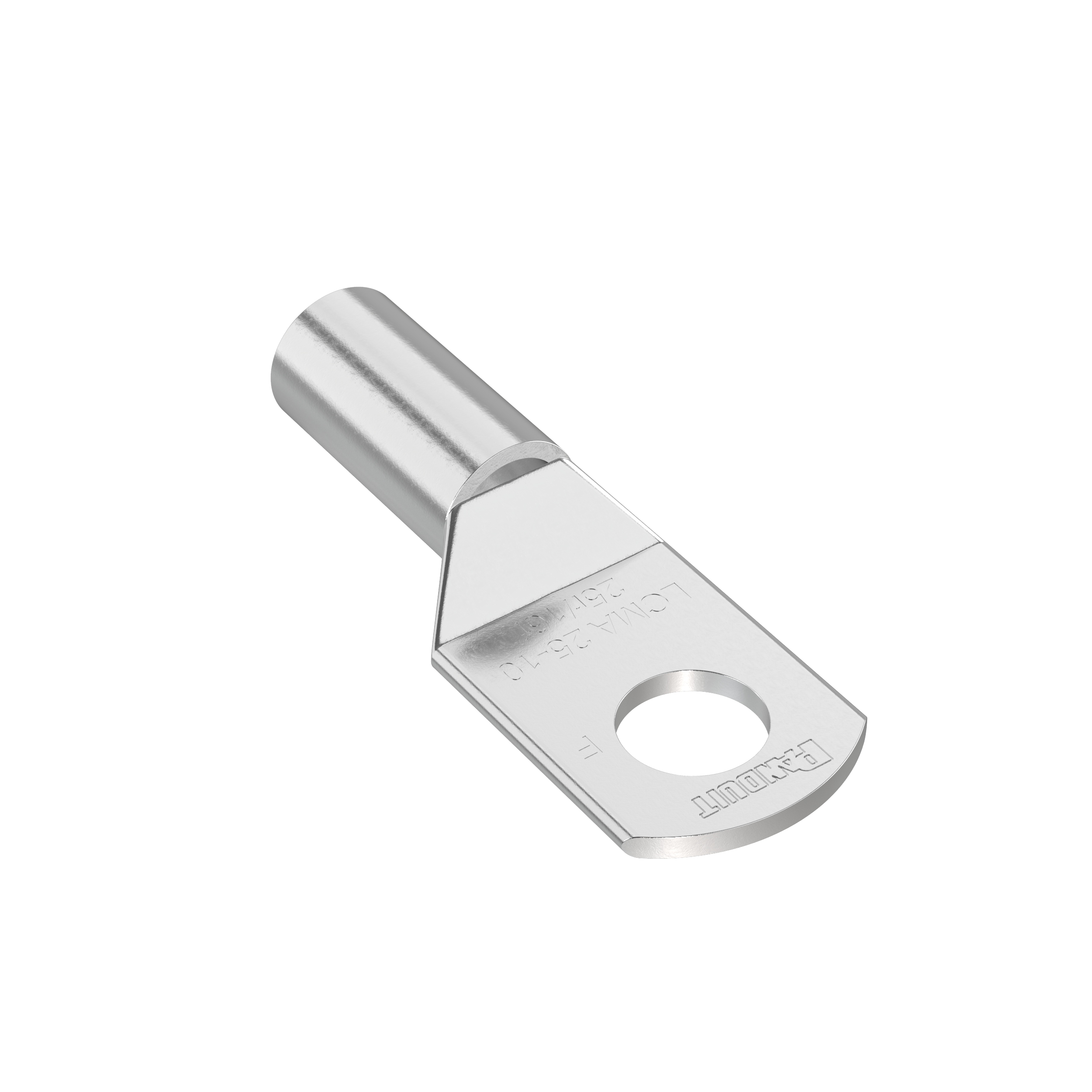 Tek delikli metrik standart varil terminali, 4-6mm², M10