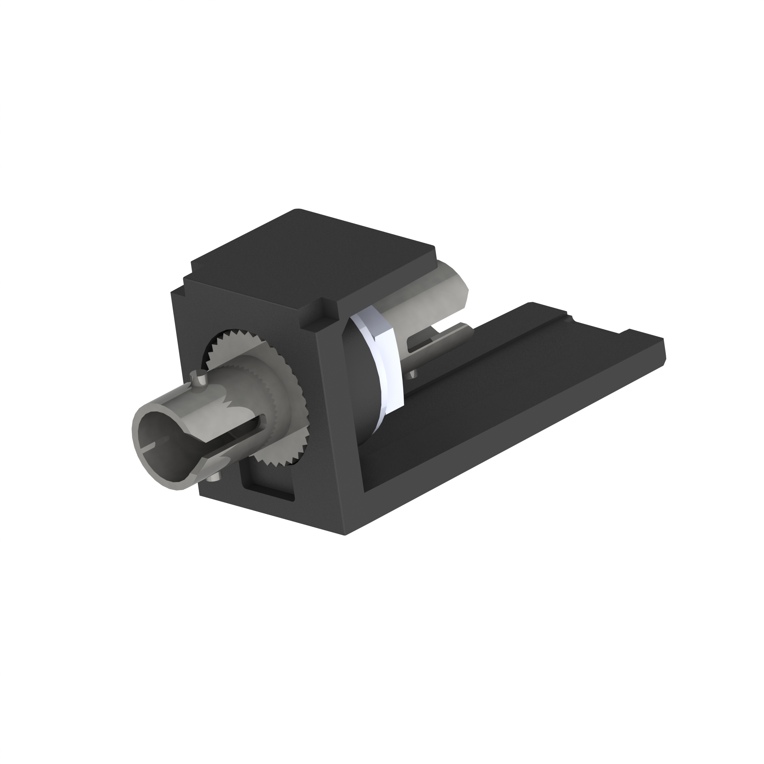 Mini-Com® ST Adapter, Multimode, Black Module