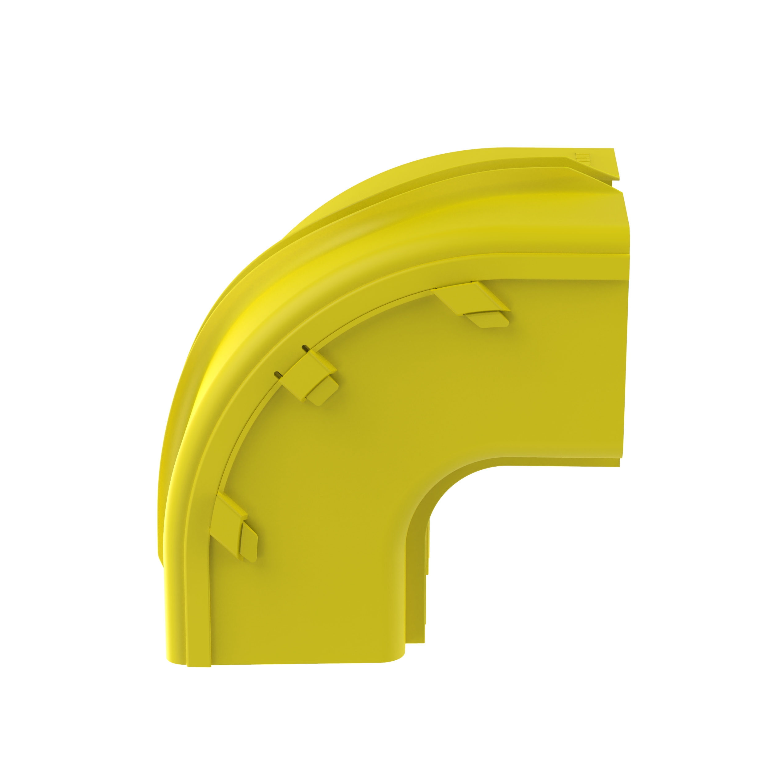 FiberRunner® Dış Dikey Dik Açılı, 90°, 6x4, Sarı