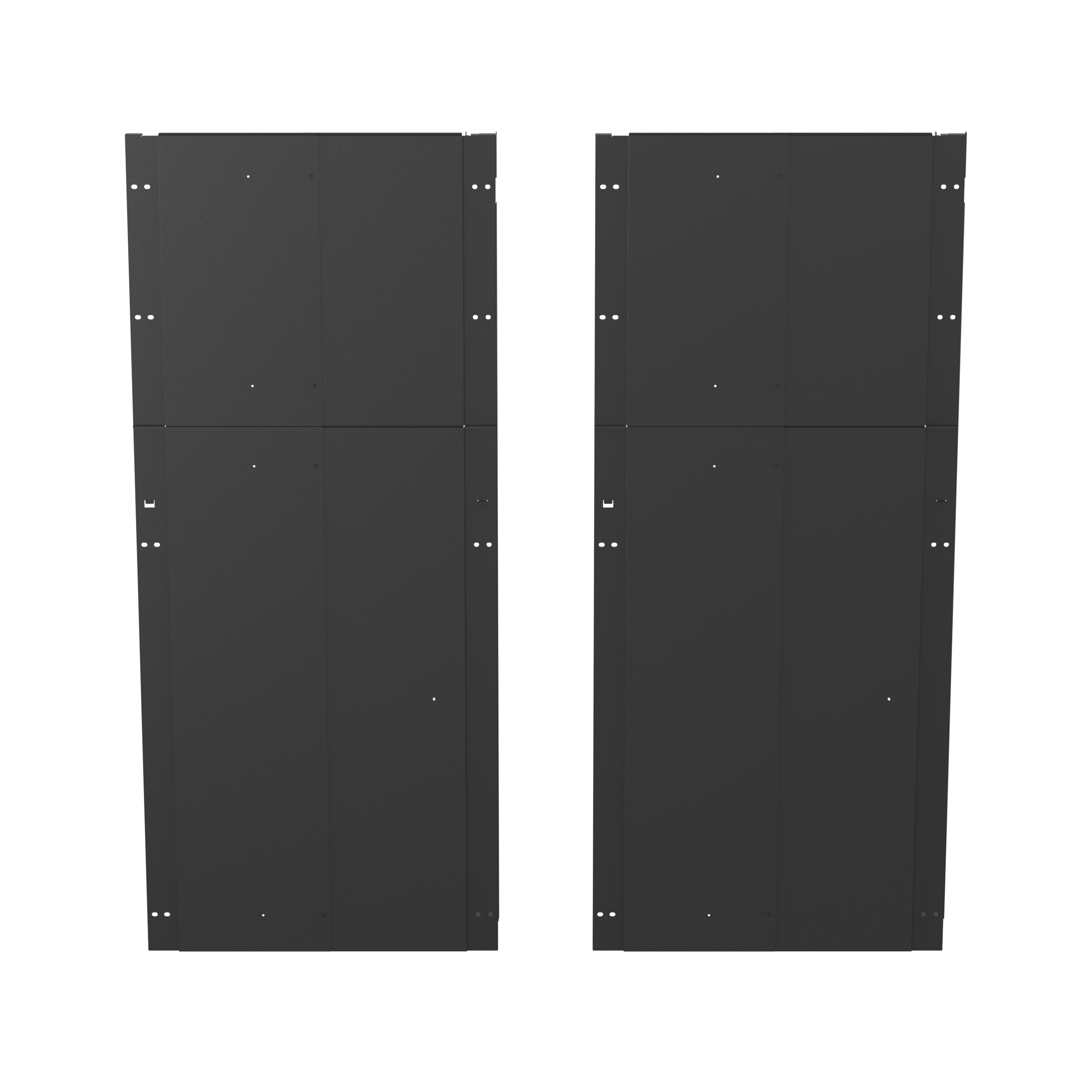Ayarlanabilir Uç Paneli Seti, 45RU, 30" ila 36", Siyah
