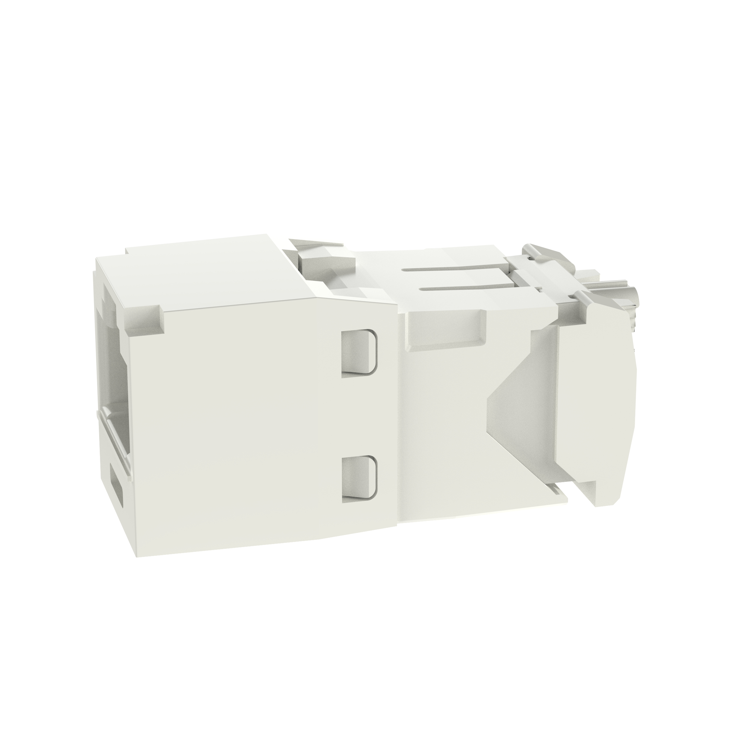 Mini-Com® UTP RJ45 Cat 6 TG Jack Modülü Korozyon Dayanımlı, Krem Beyazı
