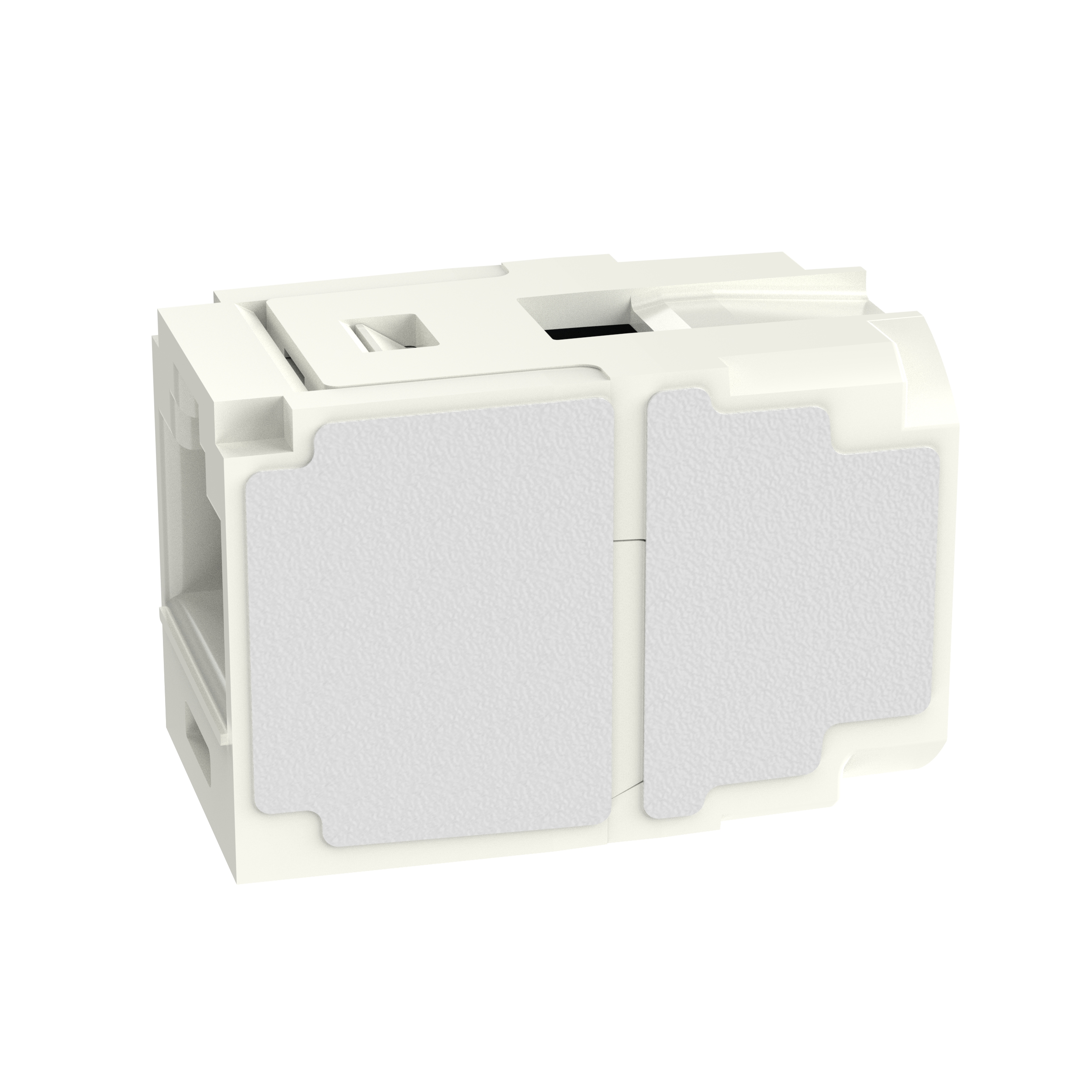 Mini-Com® Cat 6A UTP RJ45 Çiftleşme Modülü, IW