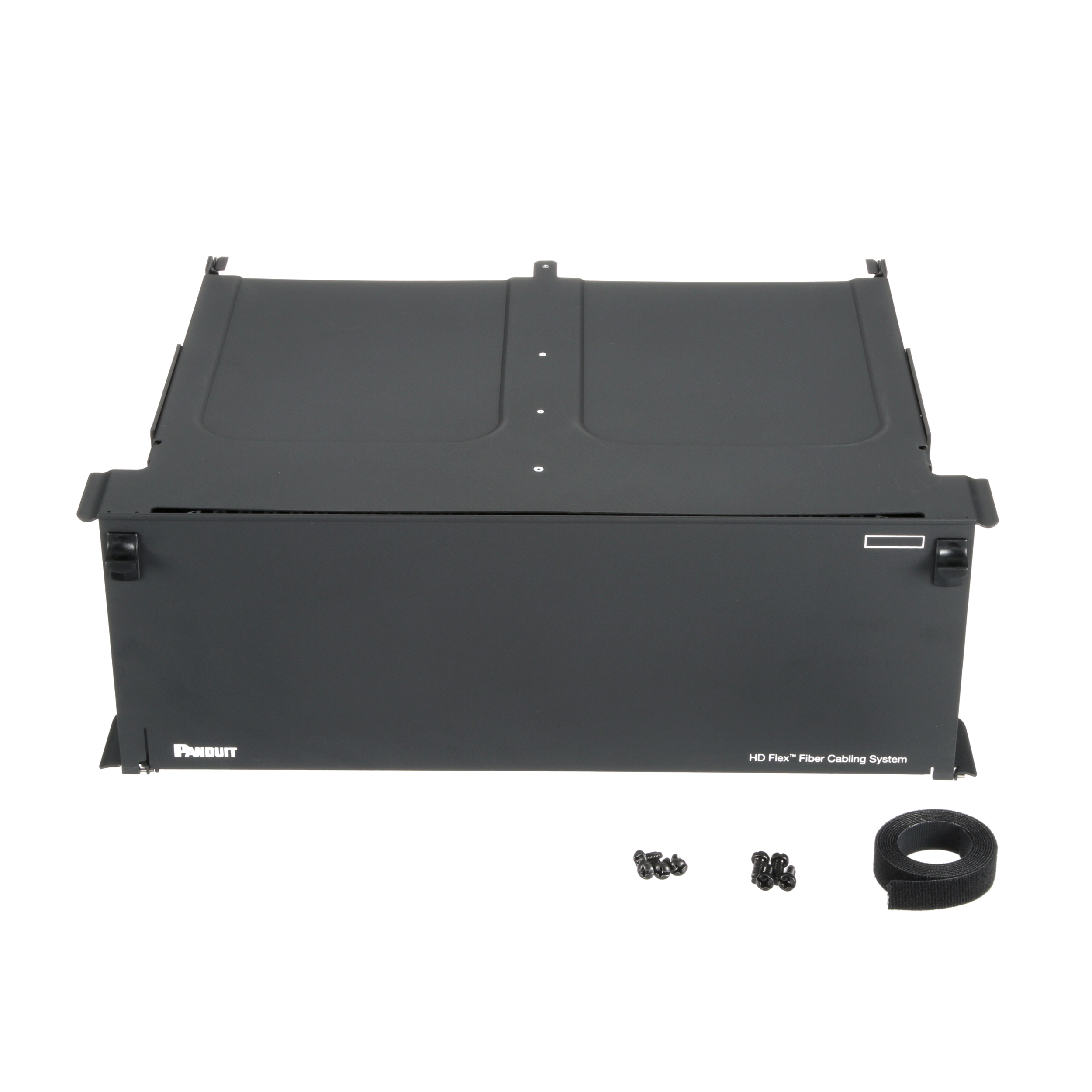 HD Flex™ Fiber Kasa, 4 RU, 6 Port, Siyah