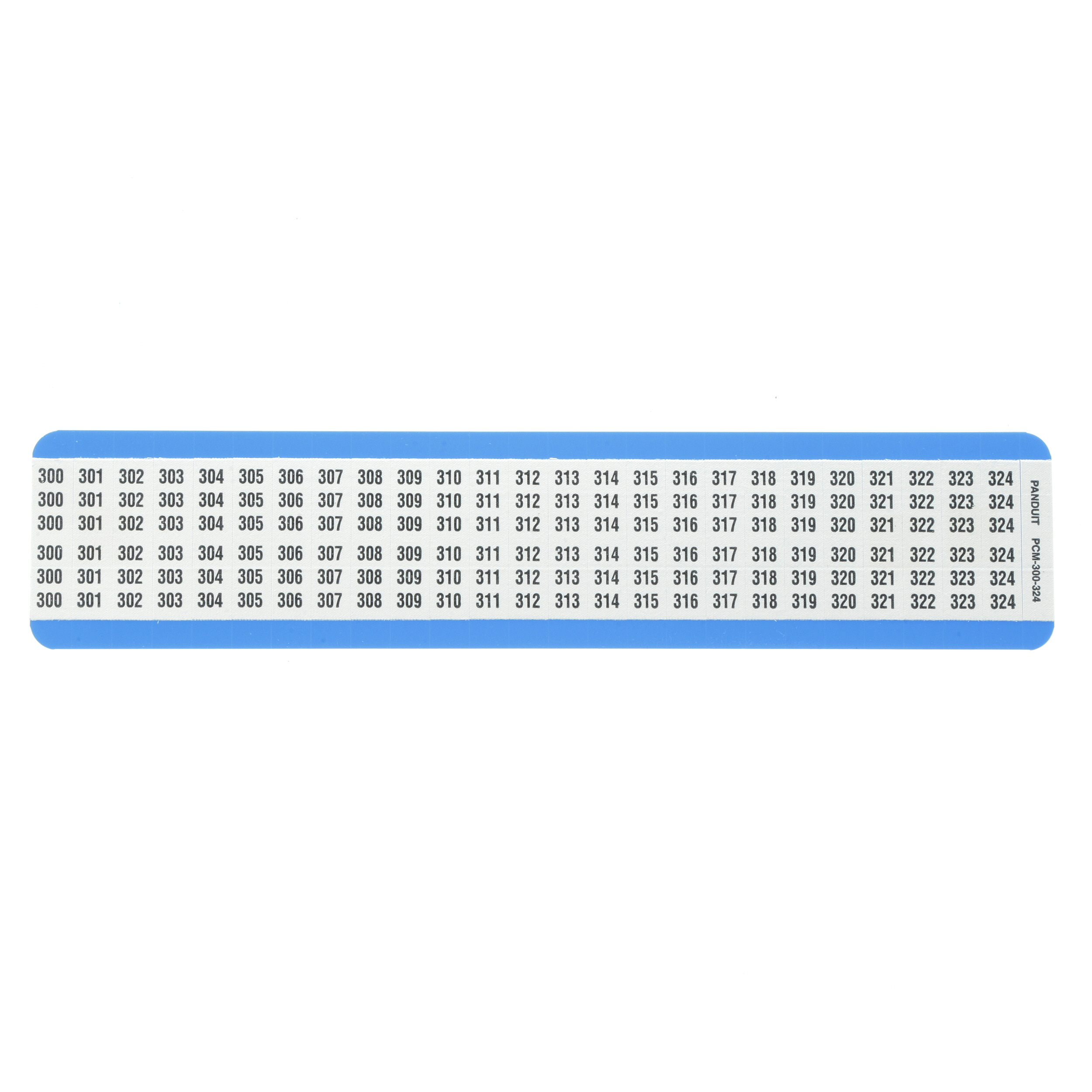 Pre-Printed WM Card, Vinyl Cloth, 0.36