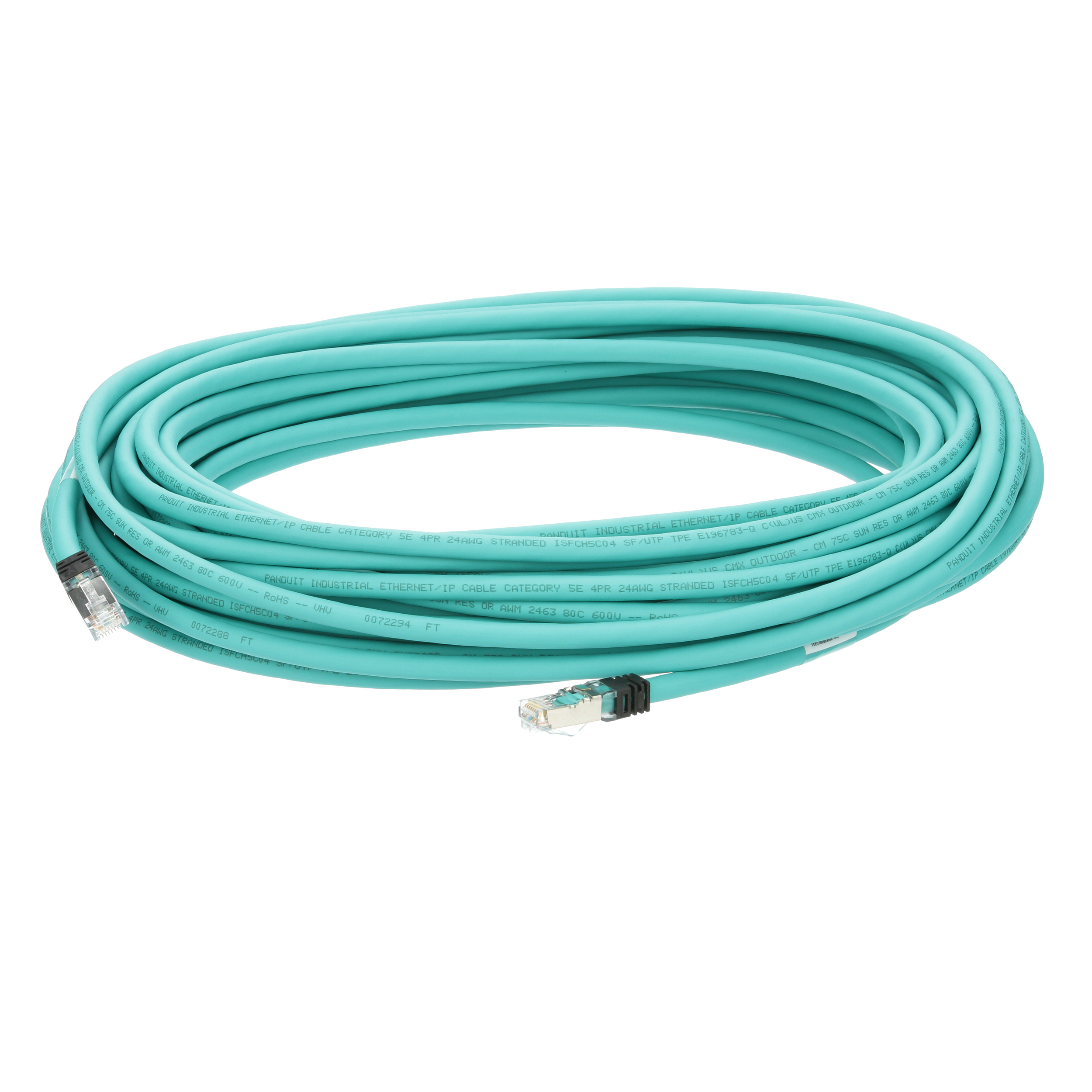 Endüstriyel Cat 5e Korumalı 600 V Yama Kablosu, 20m