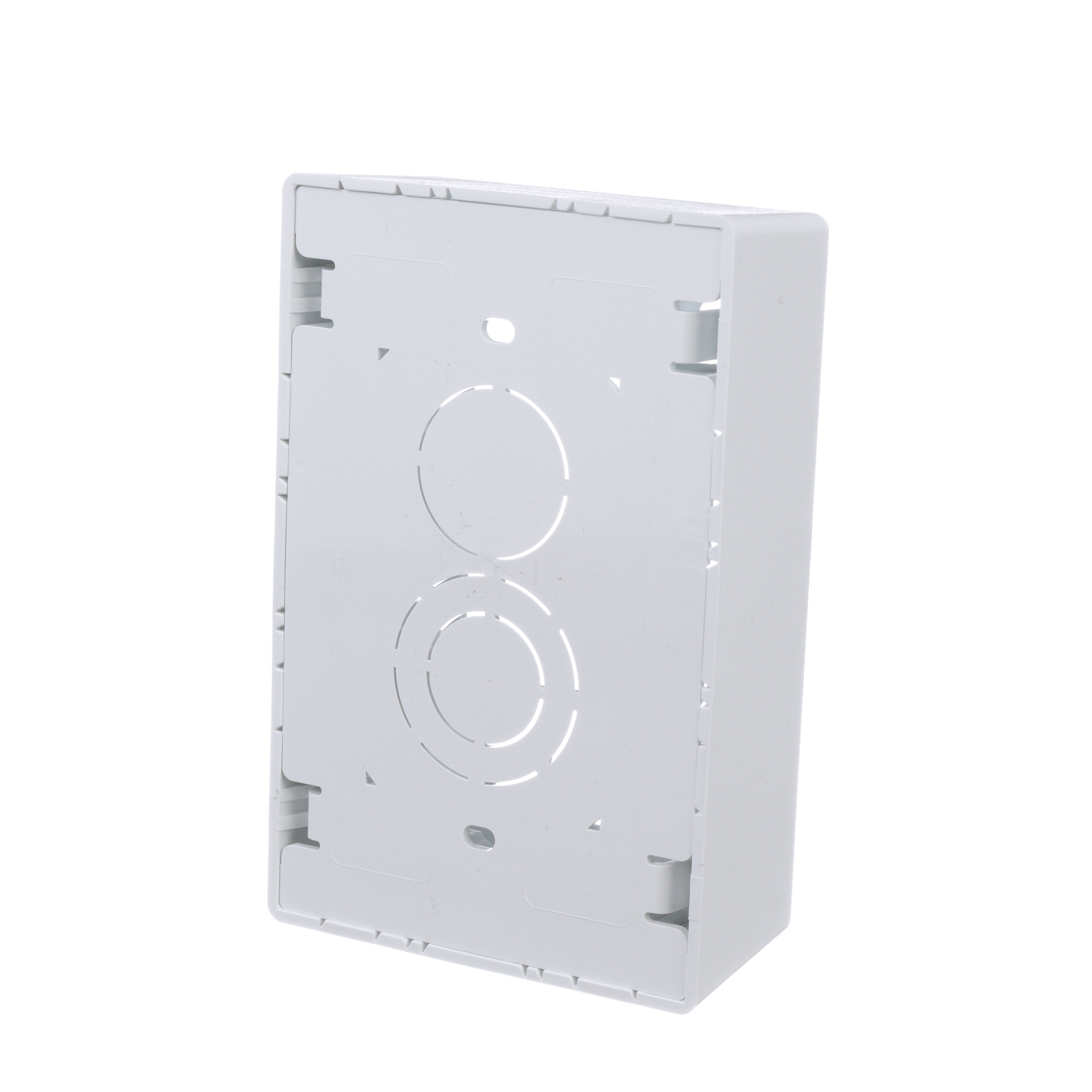 Surface Raceway, Low Voltage Junction Box, White