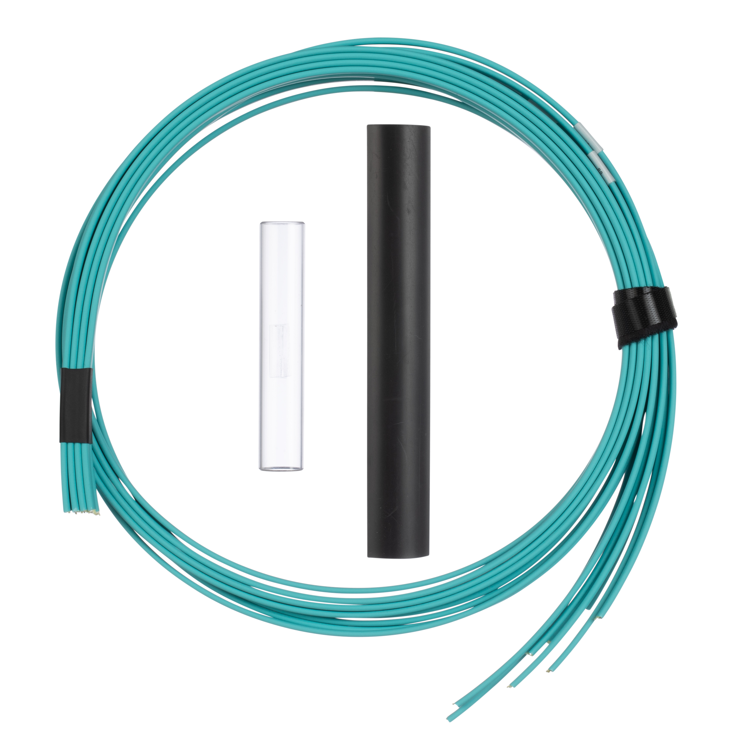 Optik Fiber Ayrım Seti, Düz, 96-fiber, çok modlu, 1 metre