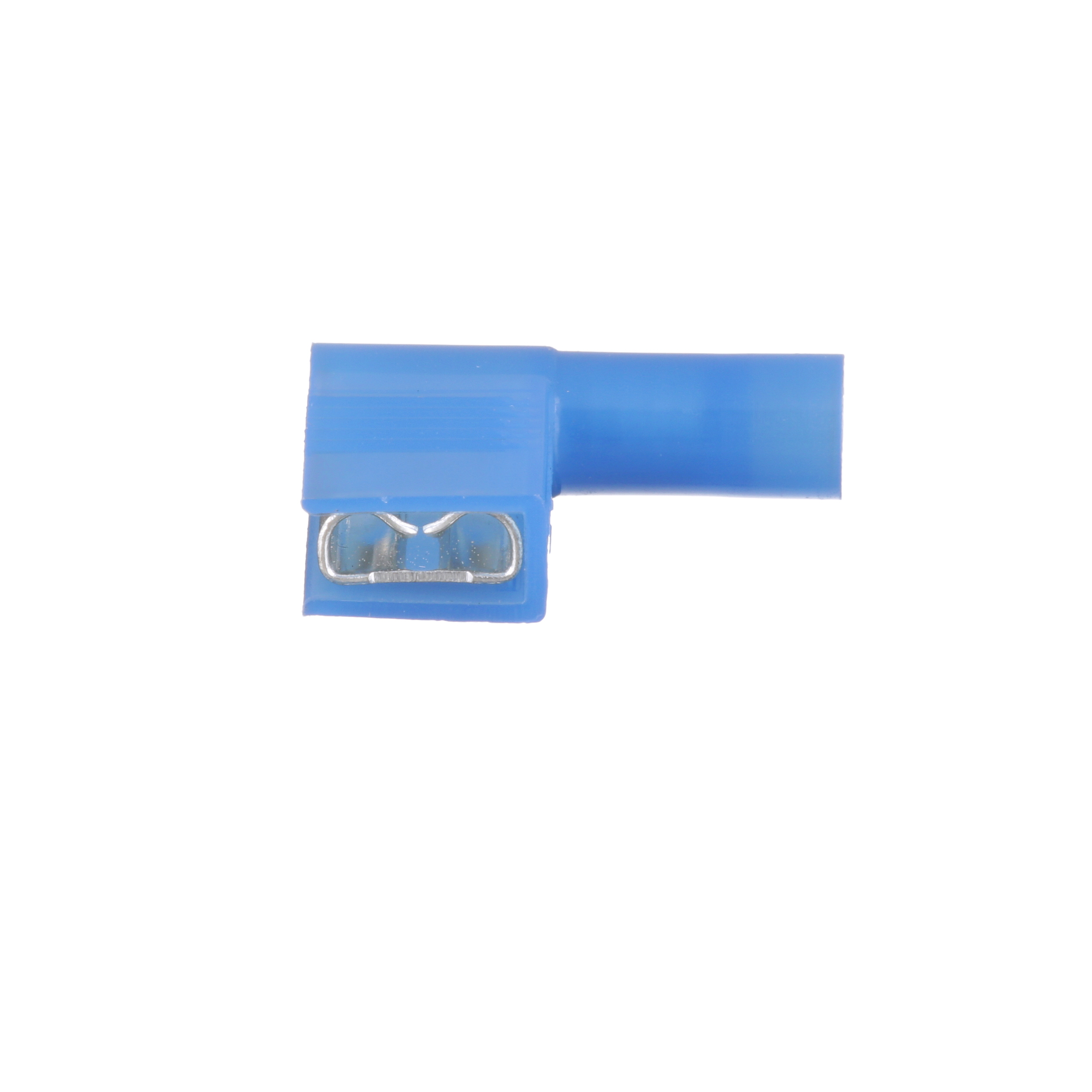 Clip drapeau;6,35×0,8;bleu
