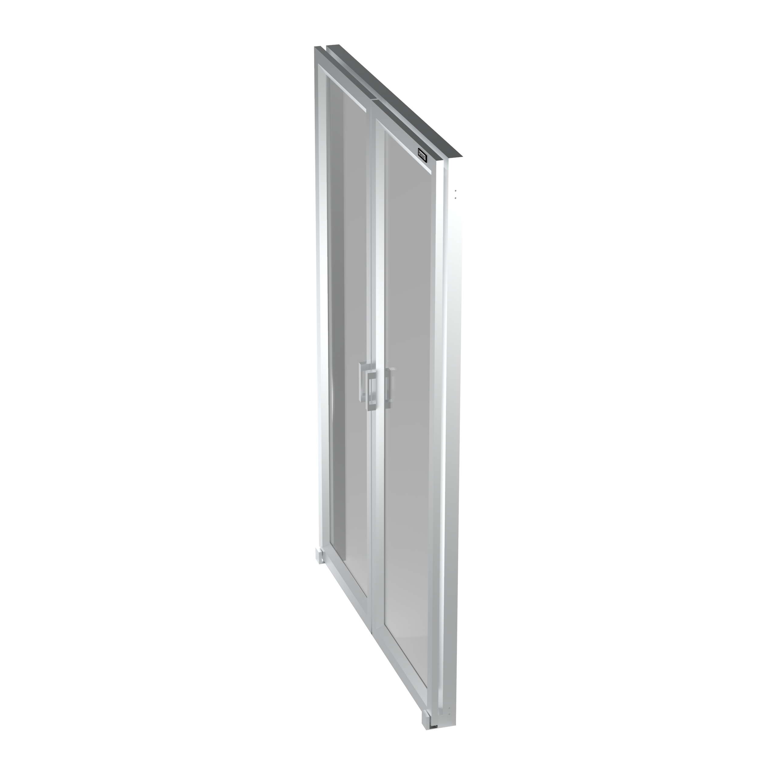 Net-Contain™ Muhafaza Çift Kayar Kapılı, 4 ft