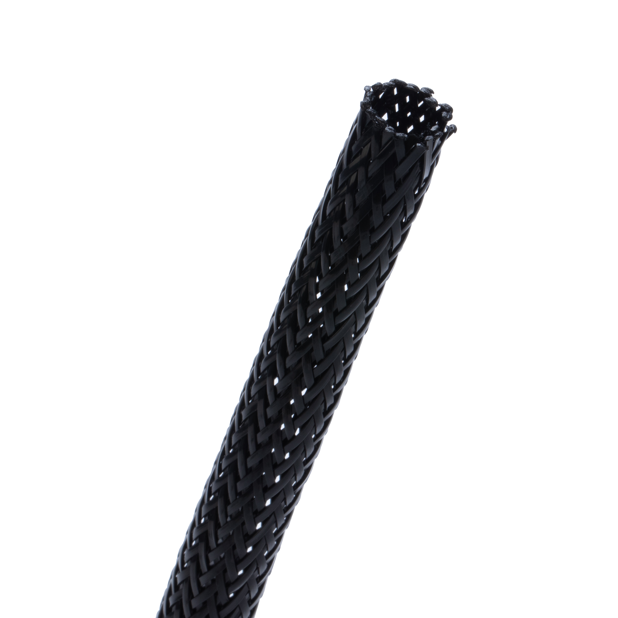 Heavy Duty Braided Sleeving, 3/4" diameter, Black