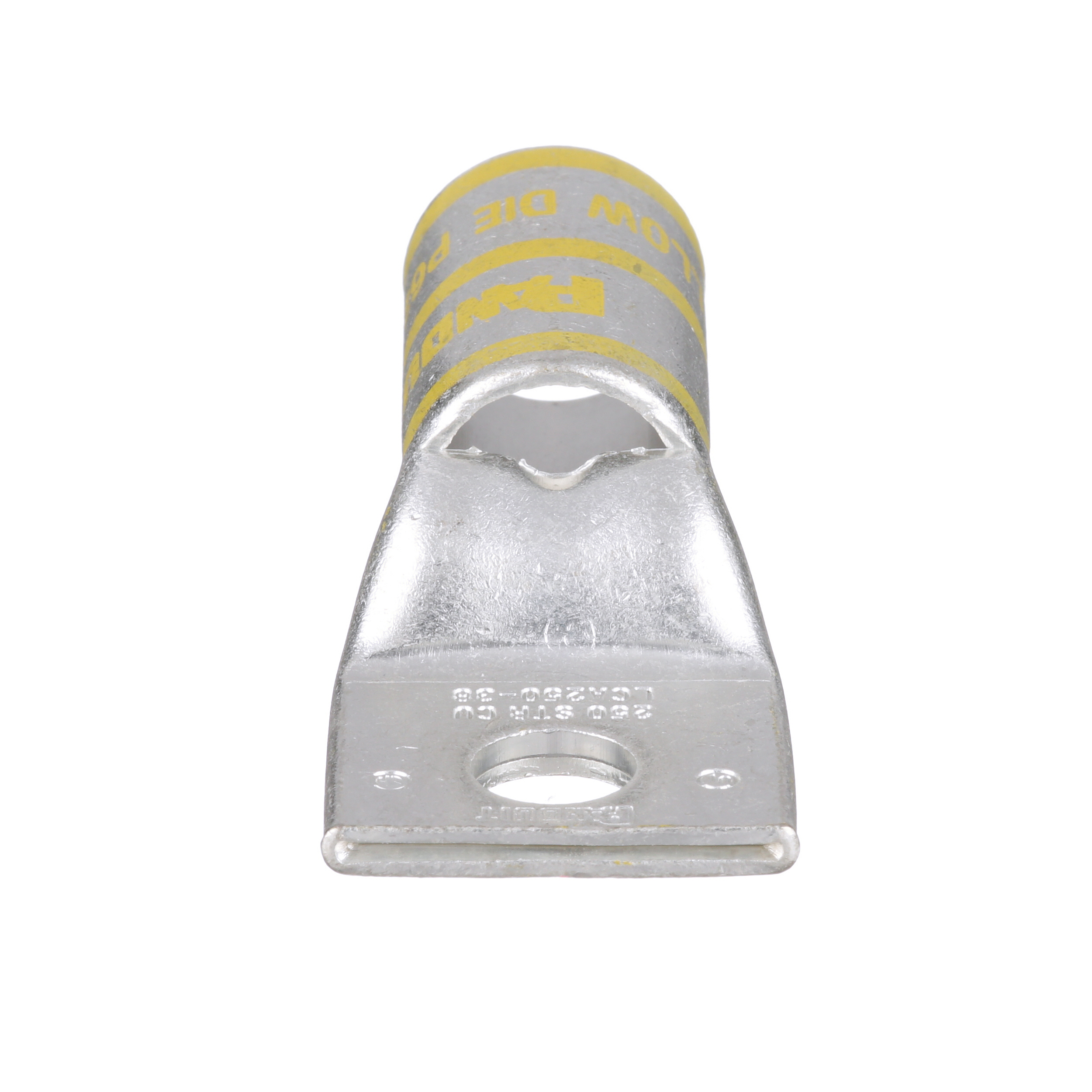 Bağlantı Muhafaza, 250, Kalay Kaplı Bakır, Düz, Tek 9.5mm Somun, PK10