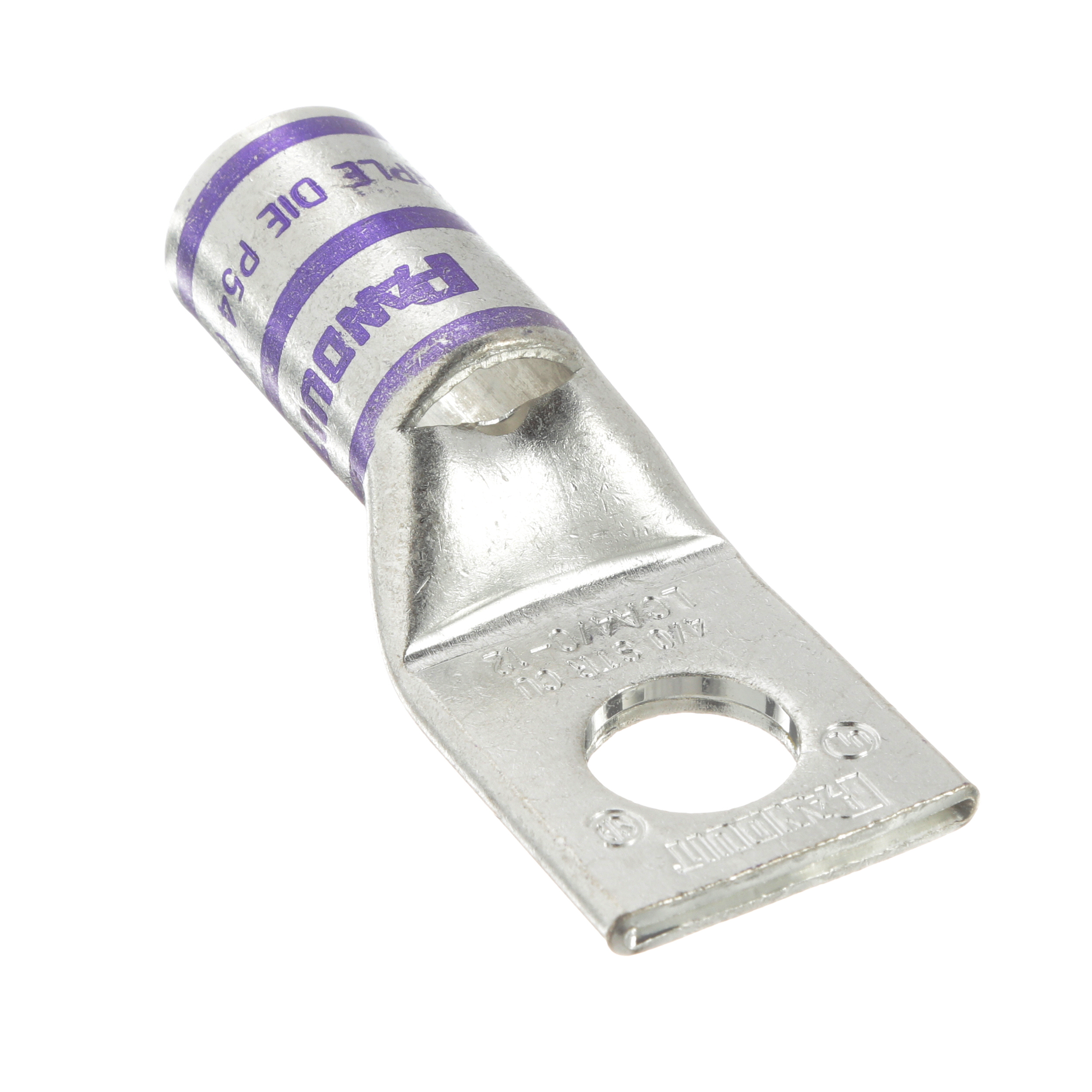 Bağlantı Muhafaza, 4/0, Kalay Kaplı Bakır, Düz, Tek 12.7mm Somun, PK10