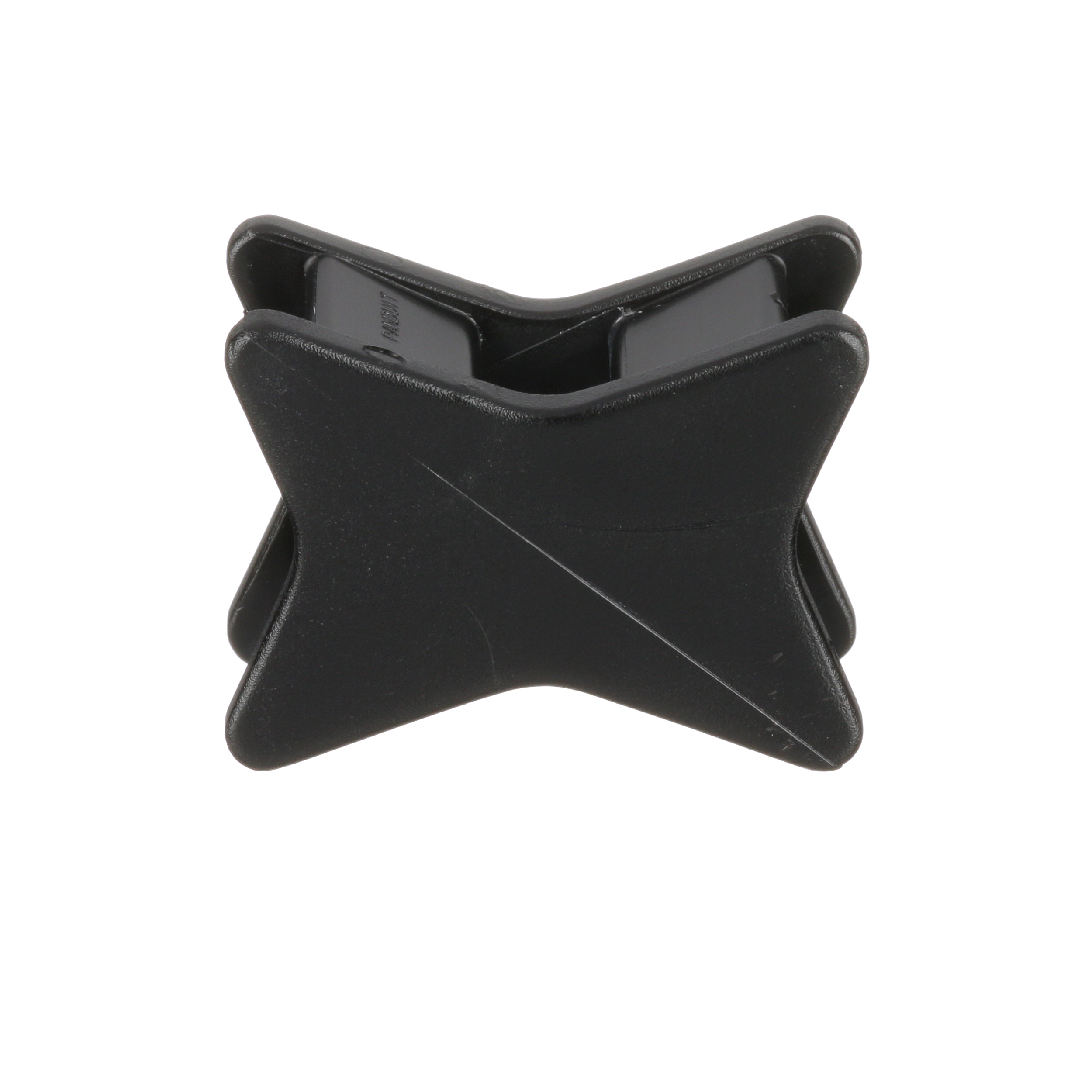 Cable Spacer, Black, UV PA 6.6, Cable Tie, 40x20mm, PK100