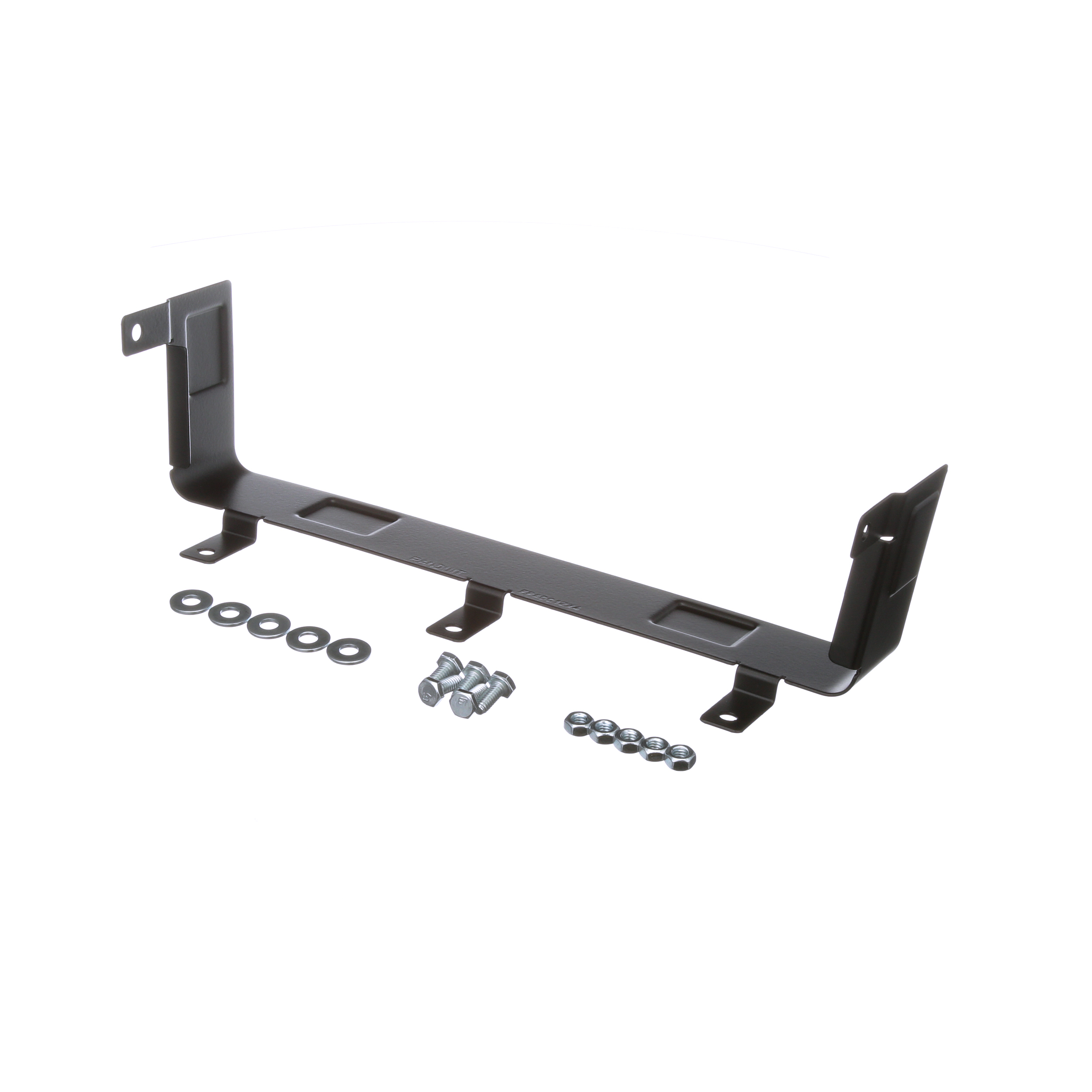 ADAPTER FROM 12X4 FIBERRUNNER TO 12X4 ADC FIBERGUIDE, BLACK