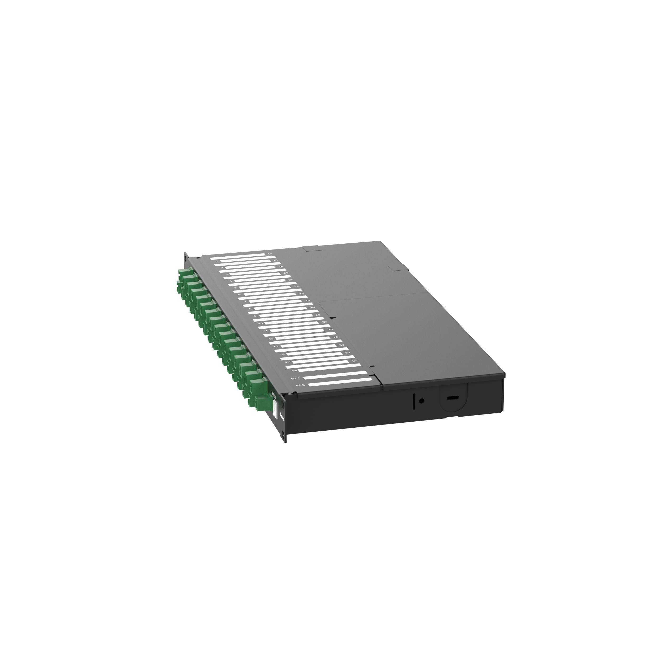 1 RU PON Bölücü Kaseti, 1 x 32 SC-APC to SC-APC