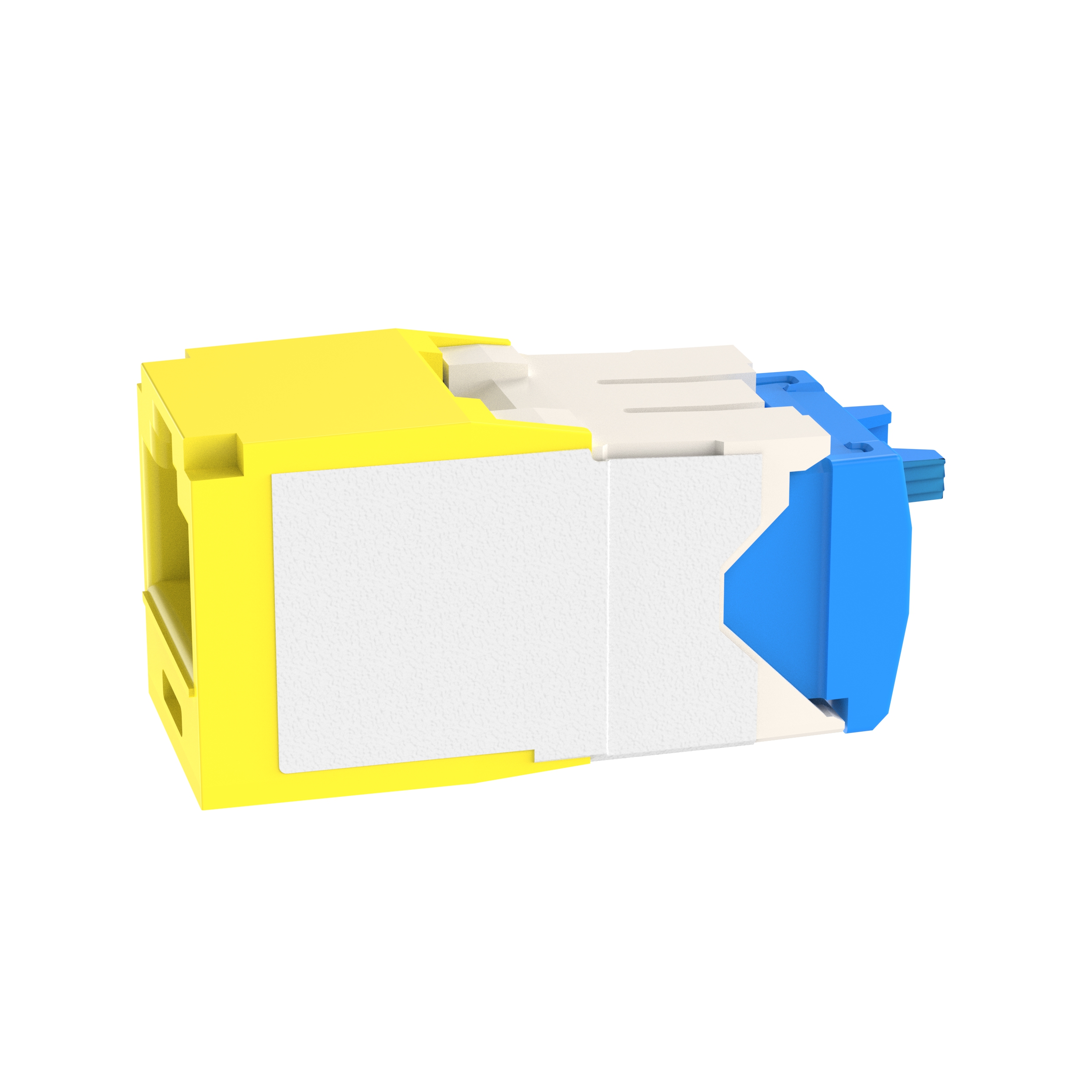 Mini-Com® UTP RJ45 Cat 6A TG Jack Modülü, Sarı