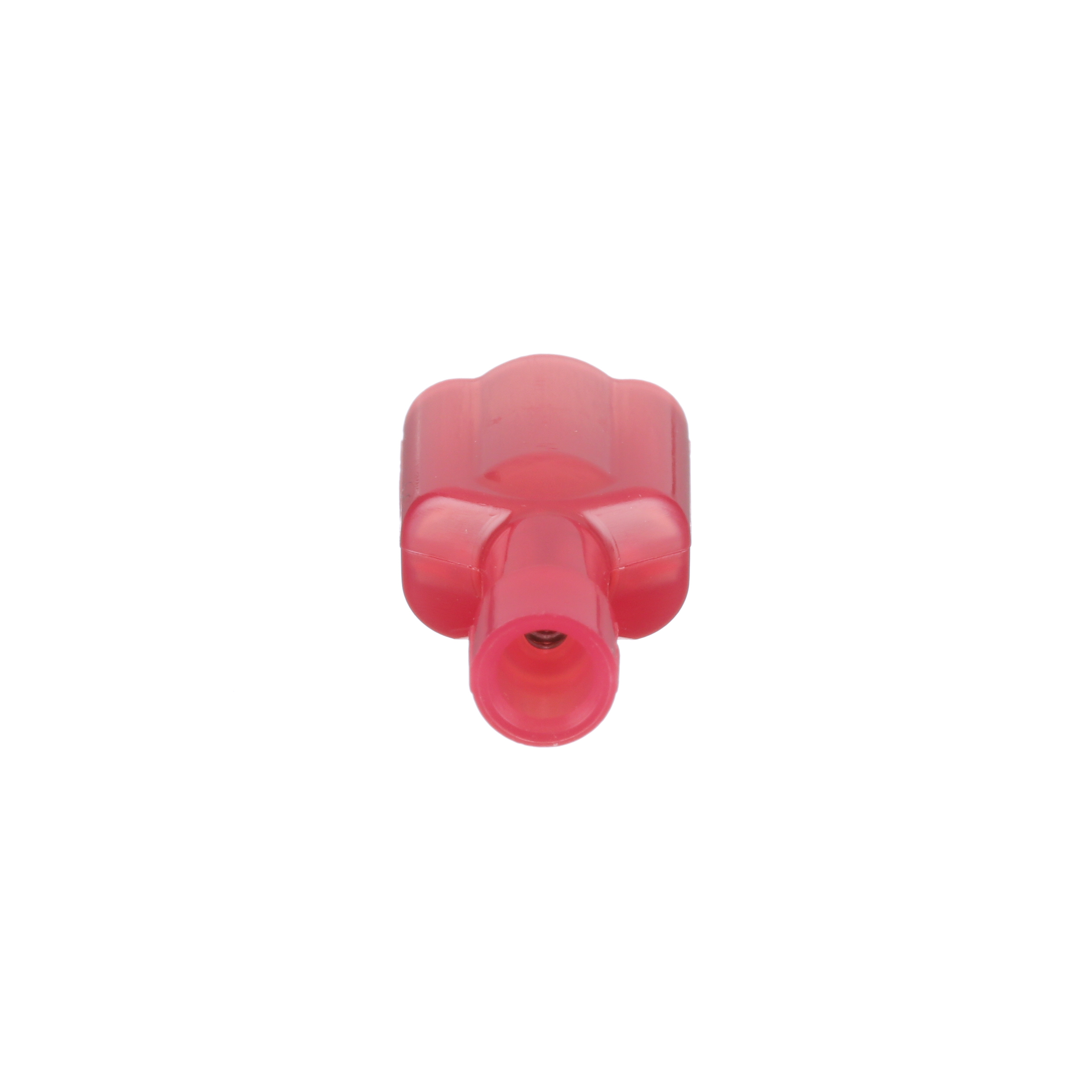Kesici Terminal, Kırmızı, Naylon, 0.5-1mm² Kablo, 6.3 x 0.8 mm Levha, 1000'lik Paket