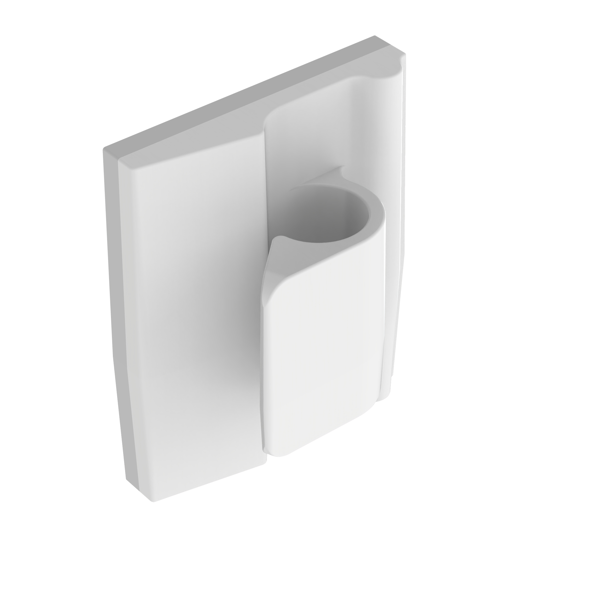 Kablo Klipsi, Doğal, PA 6.6, Kauçuk Yapışkanlı, 28.4x31.4mm, 500'lü Paket