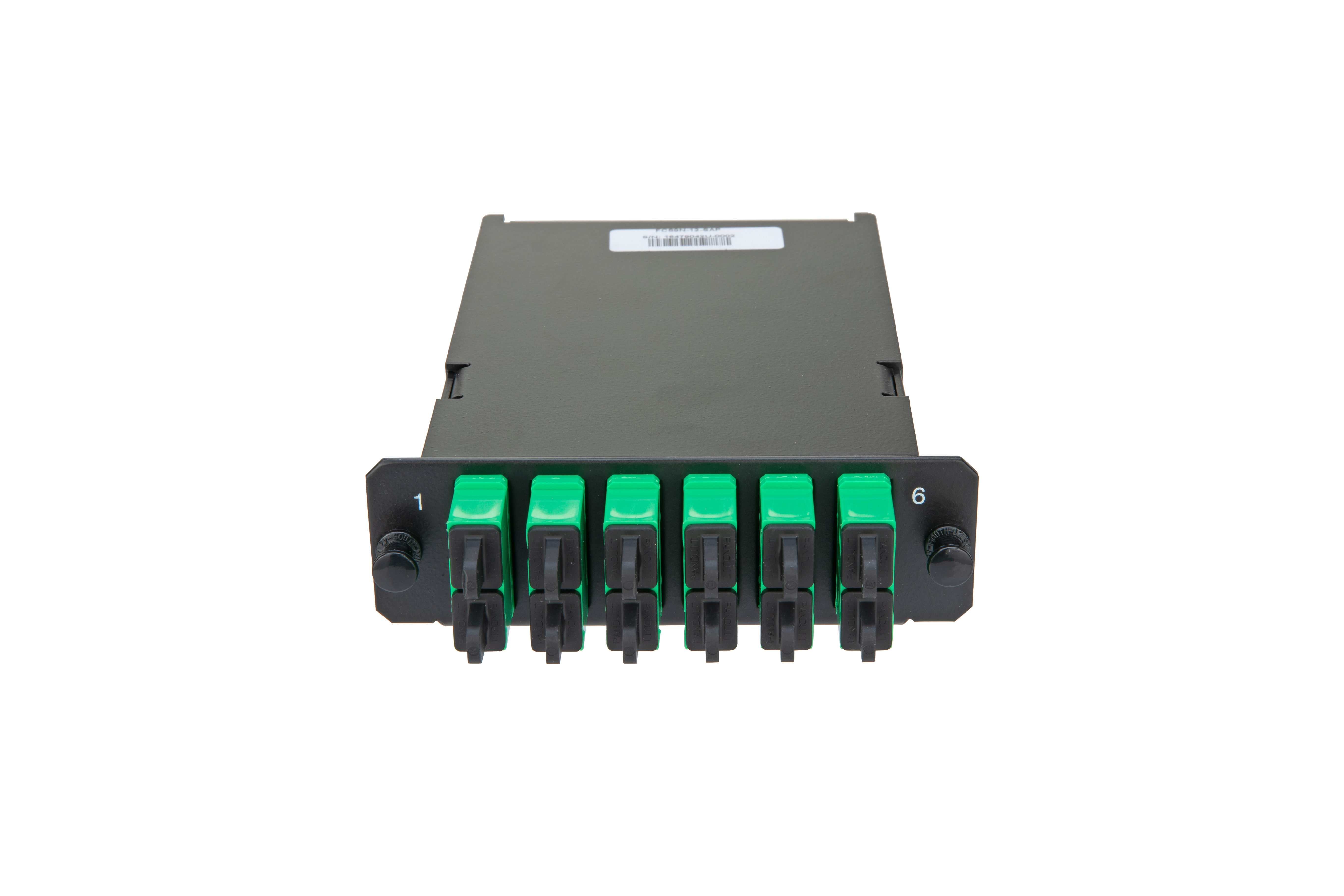 OPTICOM SC SPLICE CASSETTE PRELOADED WITH 12 OS2 SC PIGTAILS (250UM), STANDARD IL