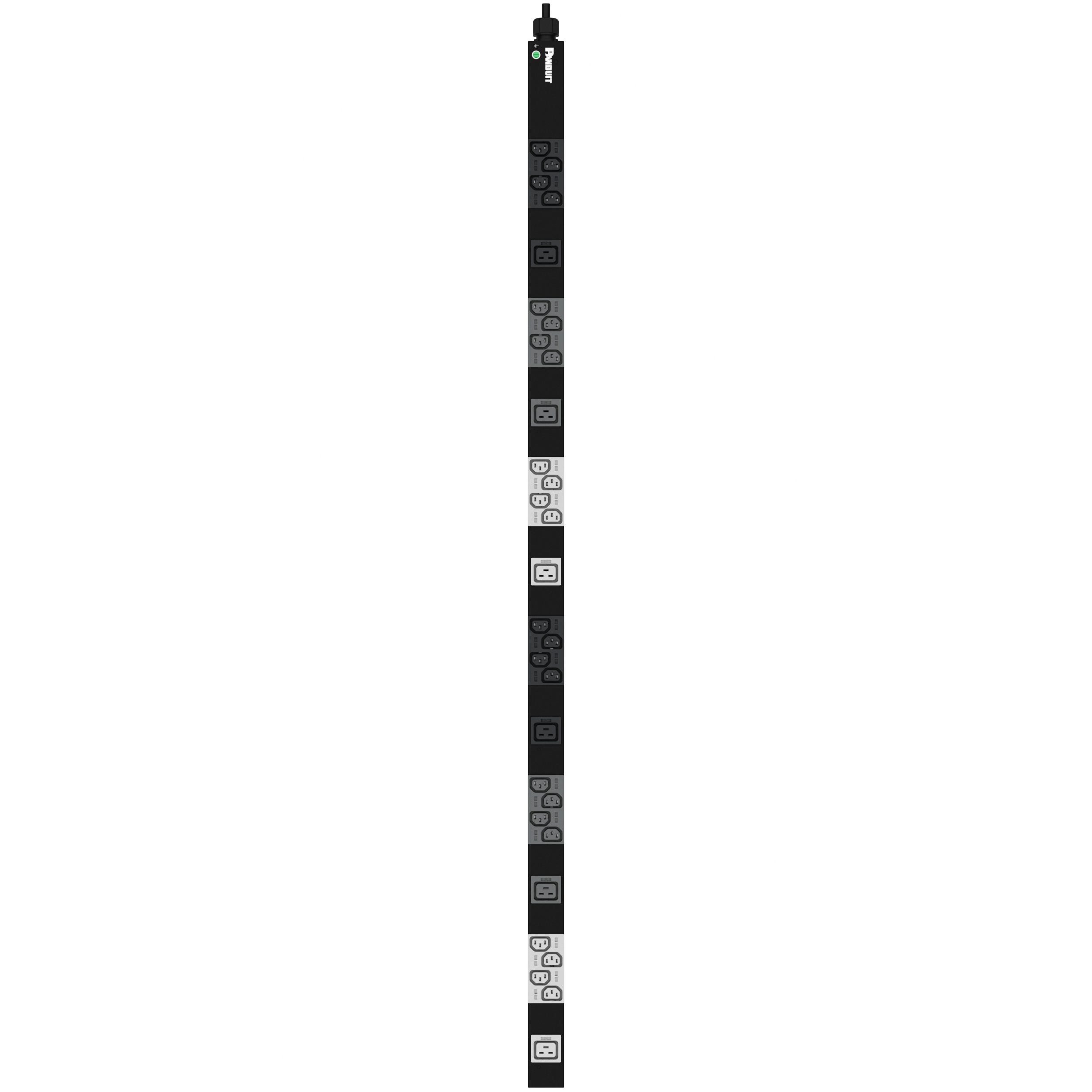 Temel Güç Dağıtım Birimi, 16AMP, 400 V, (24)13, (6)C19, (IP44)