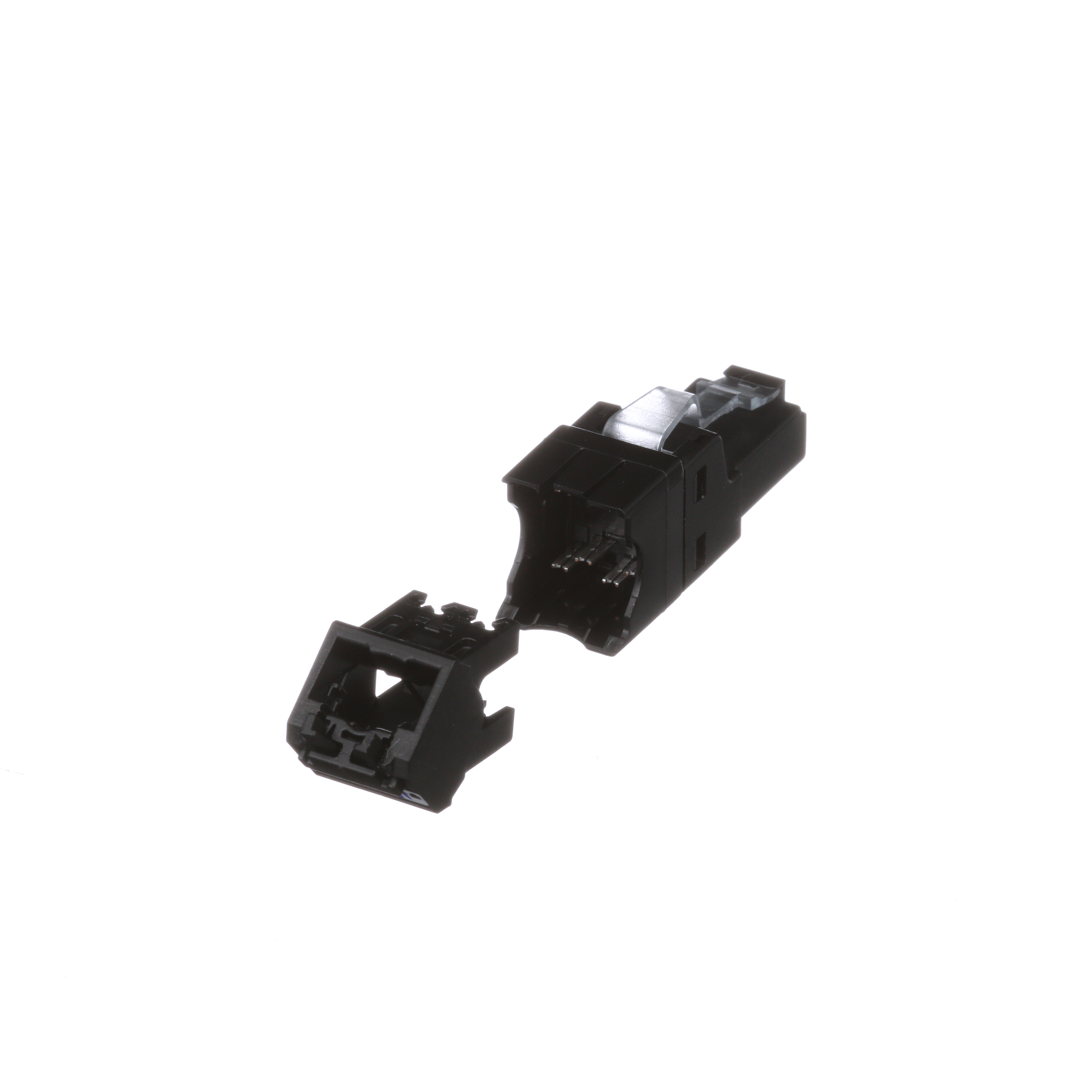 Cat 6A Açısal UTP RJ45 Alan Terminasyon Fişi, 22-26 AWG