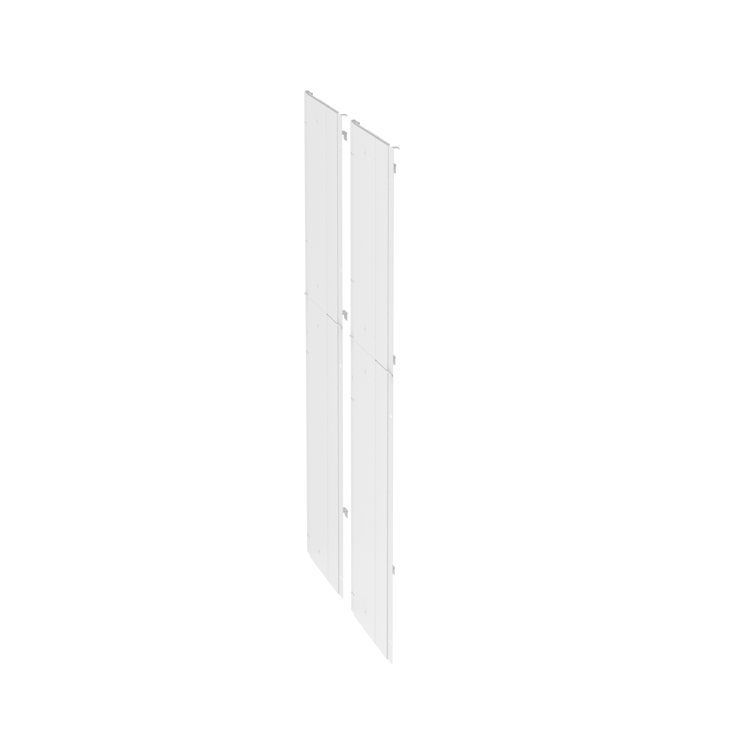 Ayarlanabilir Uç Panel Seti, 52RU, 30" ila 36", Beyaz