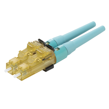 OptiCam® LC Çift Kanallı Bağlantı, OM3/OM4/OM5, Turkuaz