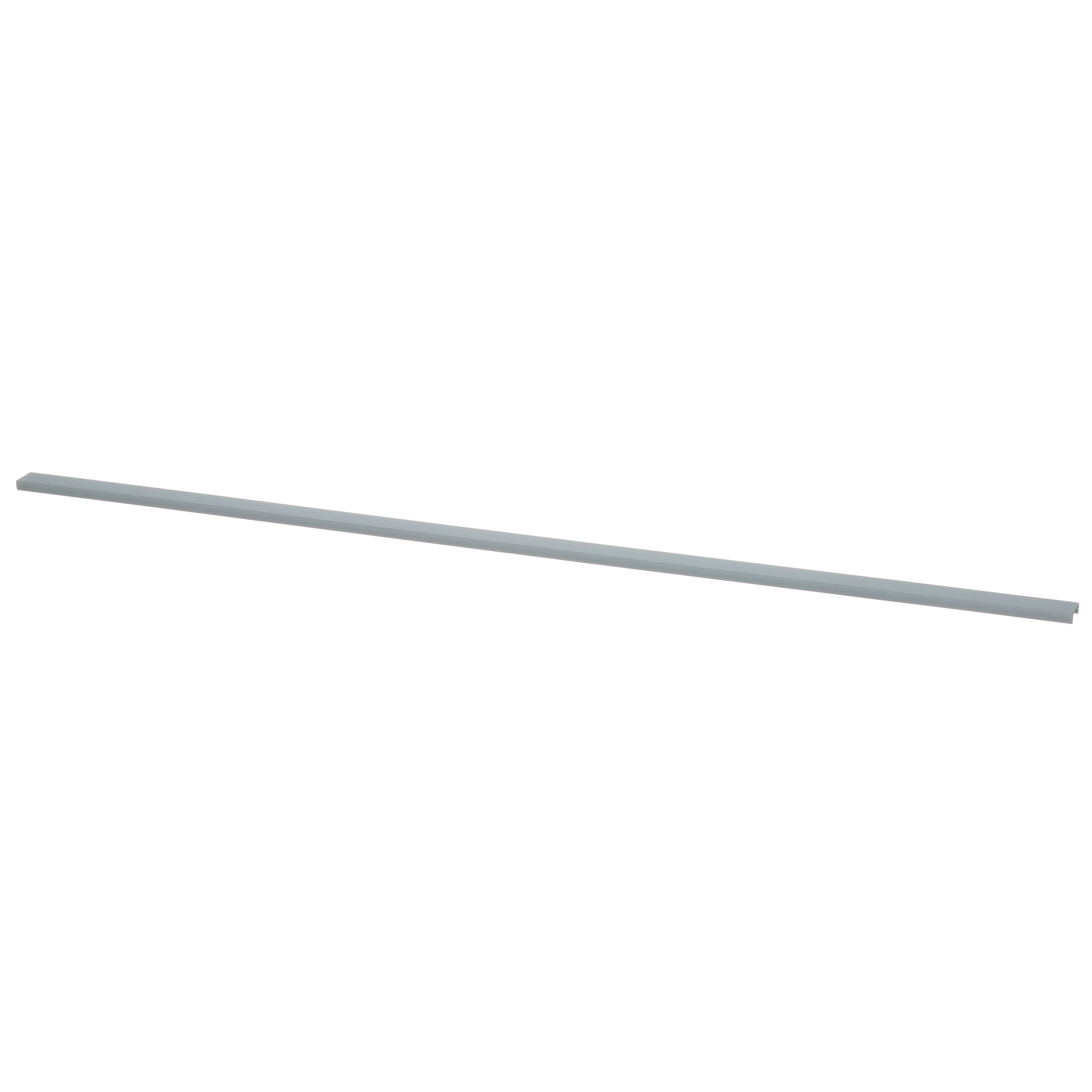 Düz Kapak, Açık Gri, PVC, 5.8x17.5mm